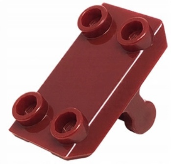 

Lego 30166 Tarcza czerwona ciemna Nowa (1g) 1 szt.