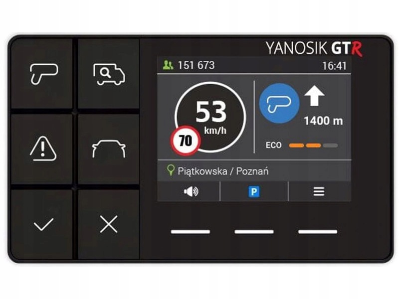 Asystent kierowcy Navroad Yanosik Gtr