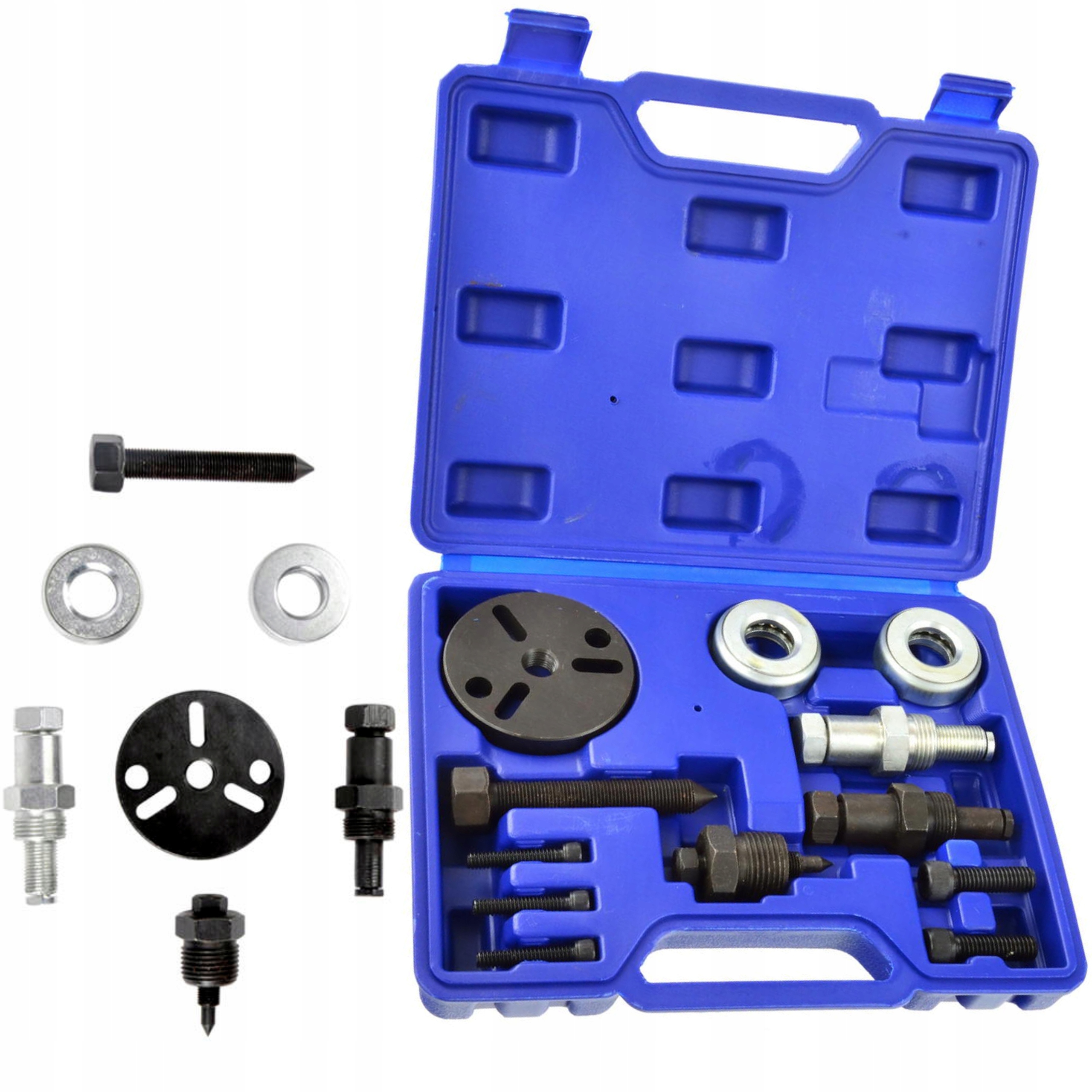 ŚCIĄGACZ SPRZĘGIEŁ KLIMATYZACJI SPĘŻARKI ZESTAW