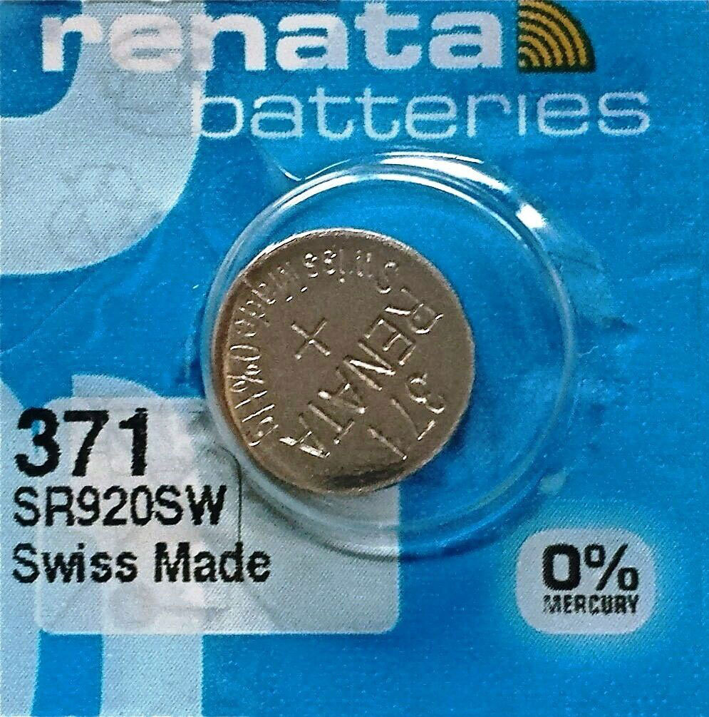 

Bateria srebrowa mini Renata 371 370 920 Sb-bn Hq