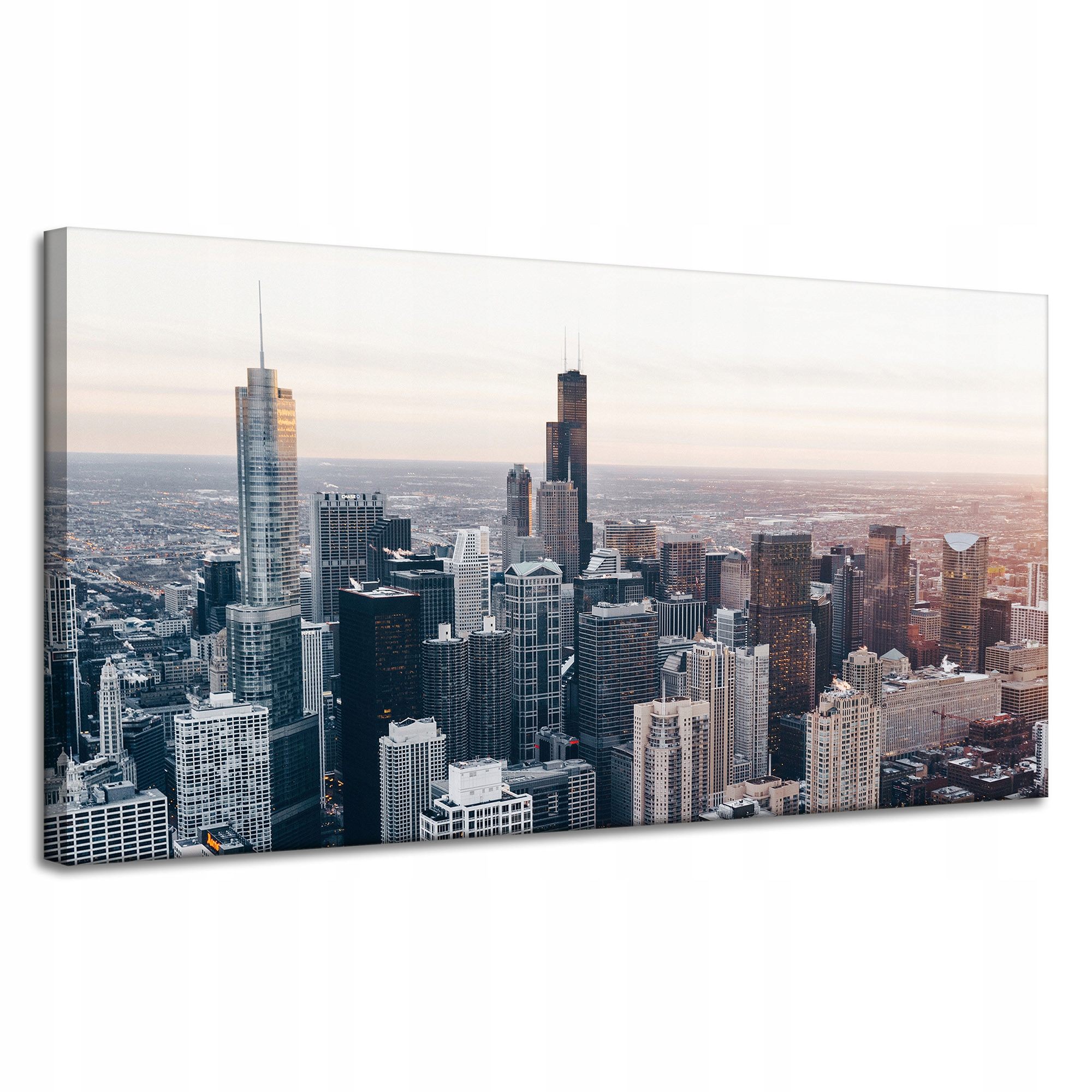 Obrazy na plátně Architektura Chicago 120 x 60 cm