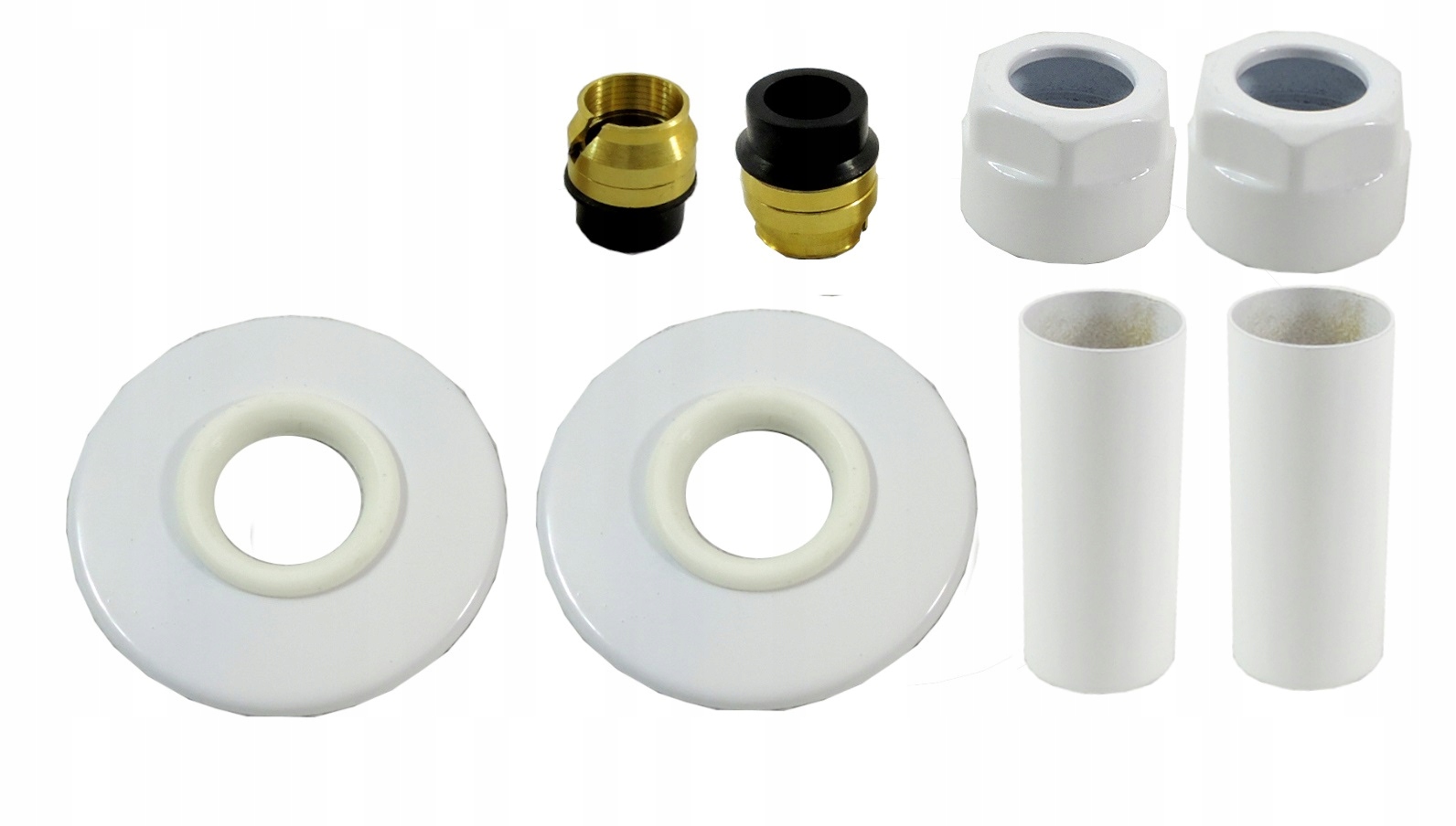 ZESTAW MASKUJĄCY ROZETA POJEDYŃCZA TULEJE +ZŁĄCZKI