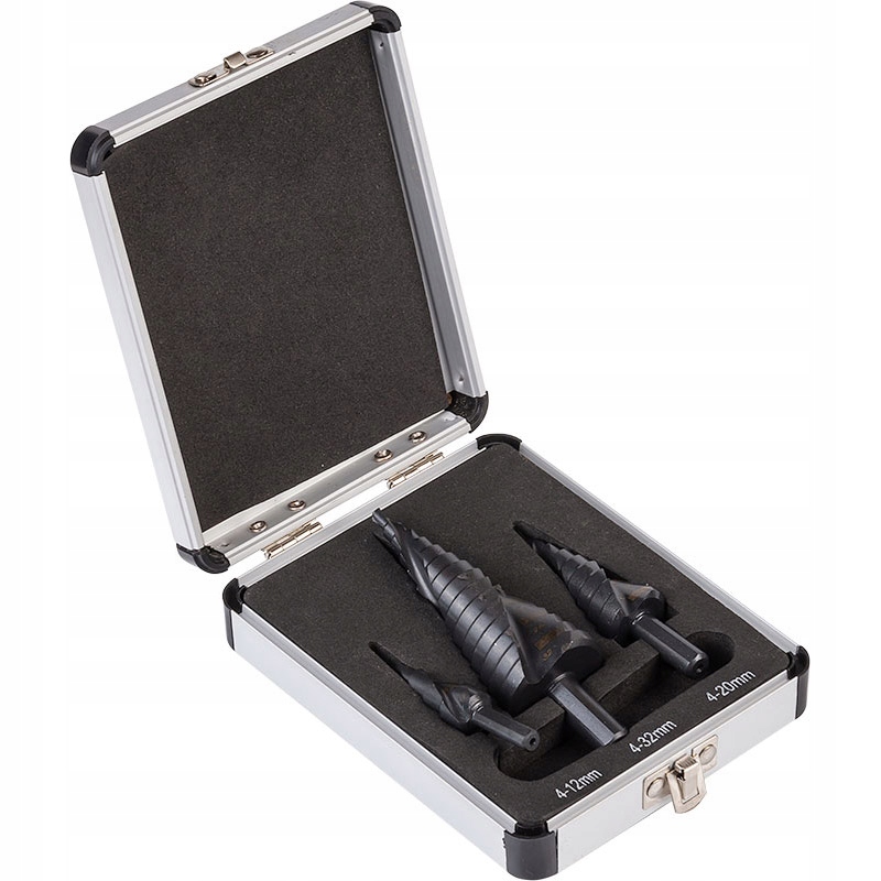 WIERTŁA STOPNIOWE SPIRALNE DO METALU 4-32 C9272 Rodzaj wiertła stożkowe