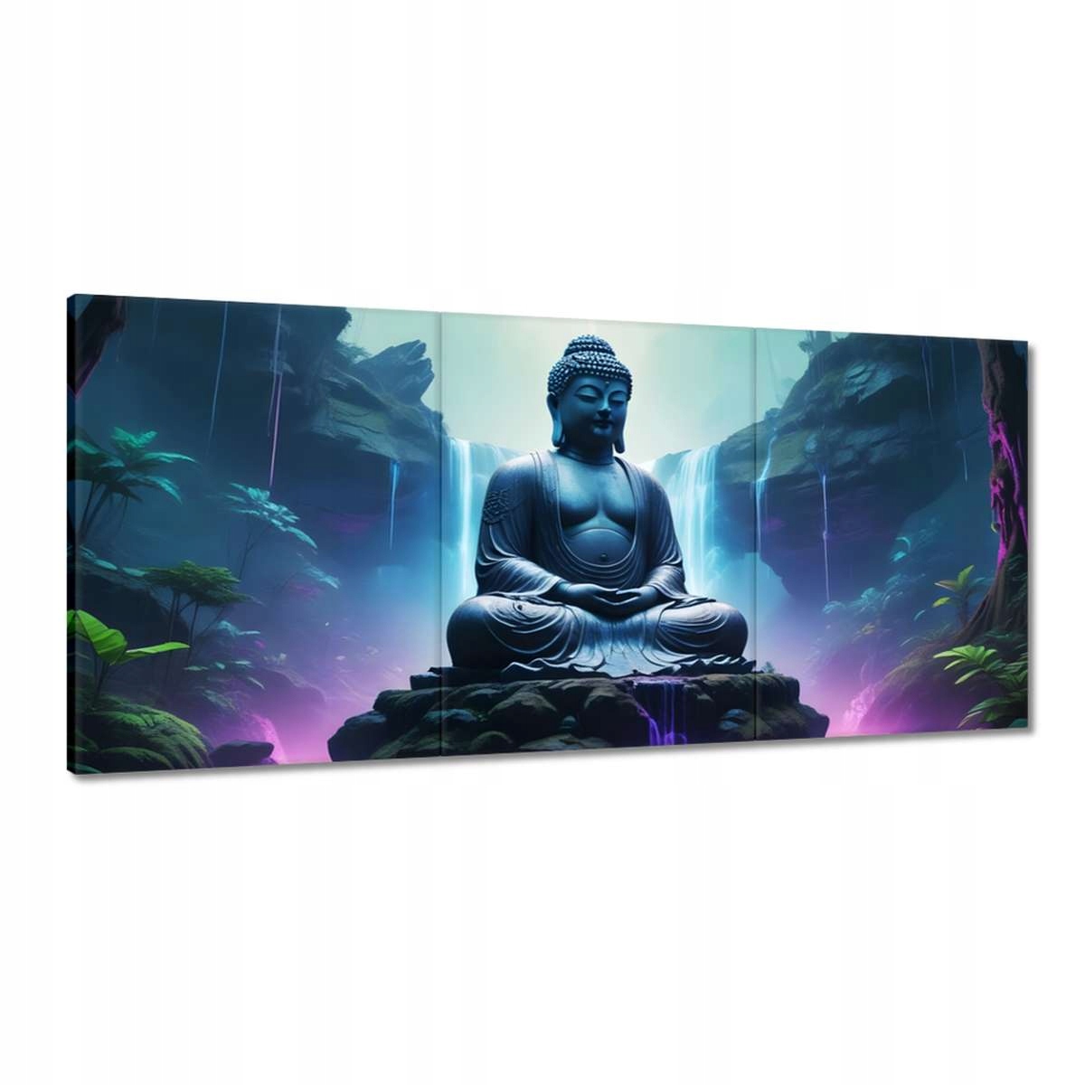 Obrazy 210x100 Buddha a meditácia