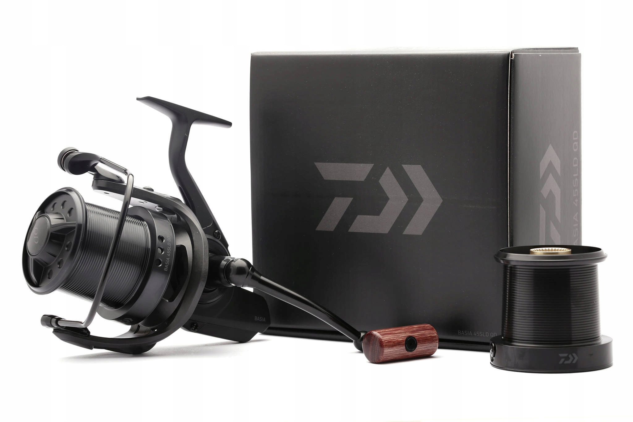 Mocny Kołowrotek Karpiowy Daiwa Basia 45SLD Qd