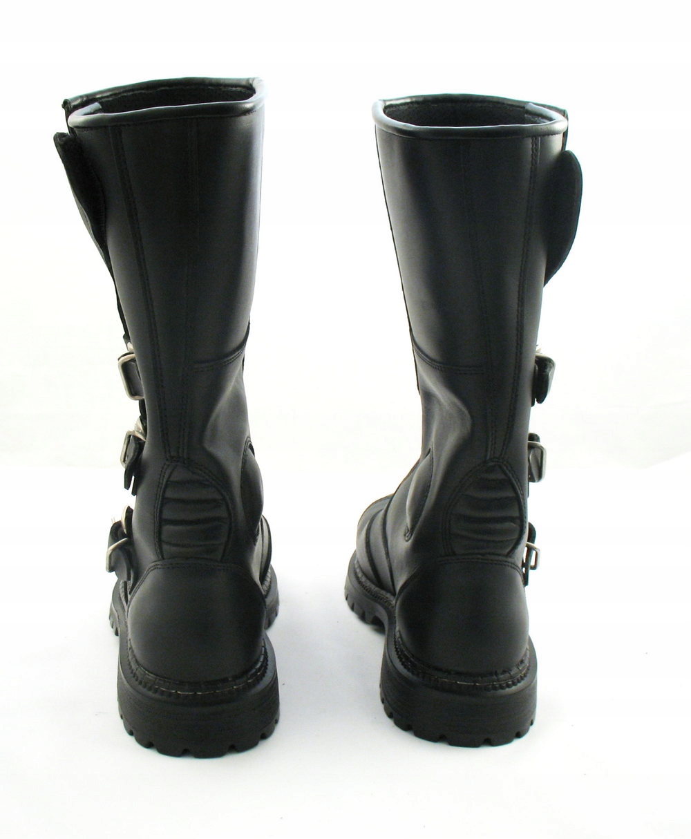 SKÓRZANE BUTY MOTOCYKLOWE Z KLAMRAMI r. 41 CHOPPER CRUISER HIT Rodzaj Męskie