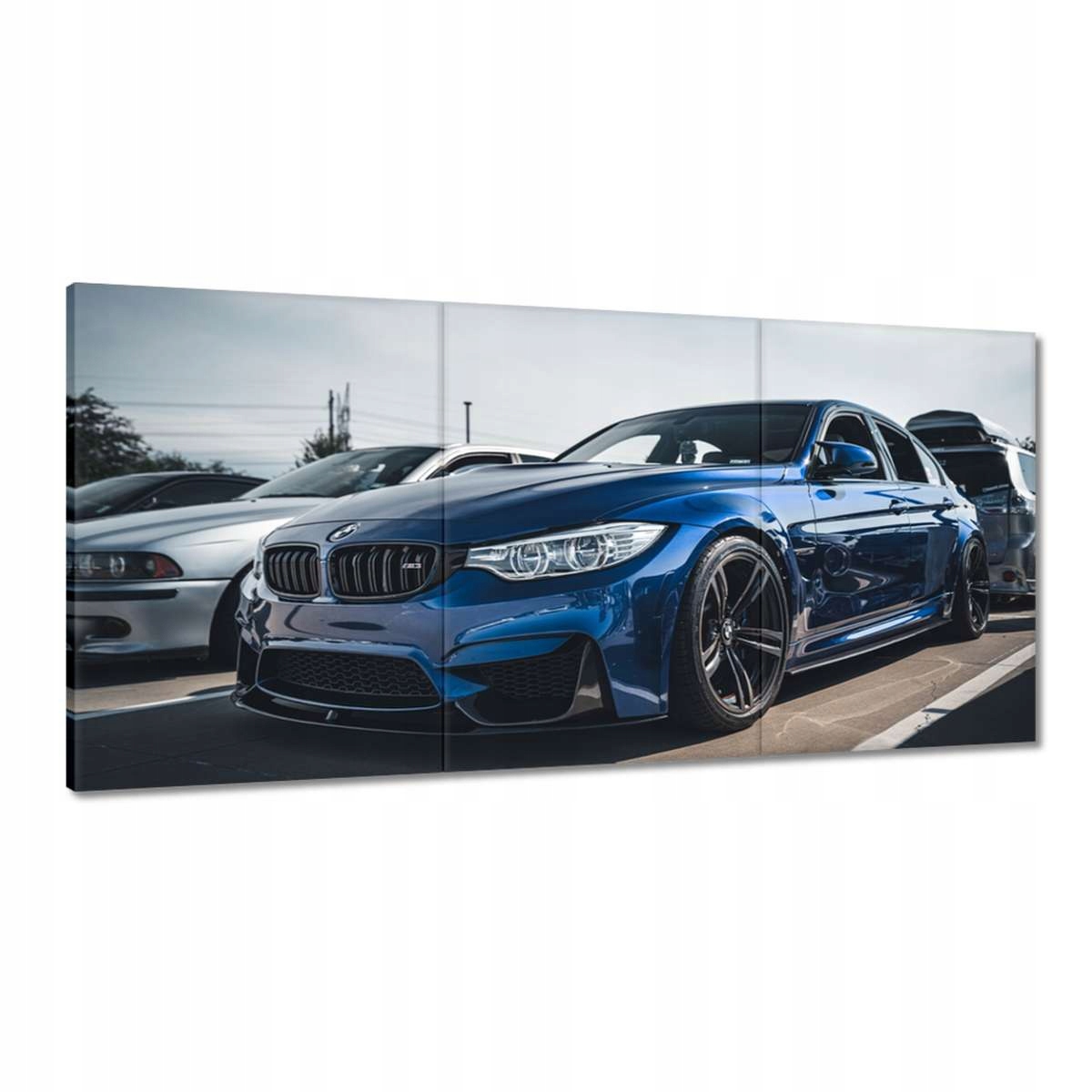 Obrazy 180x90 Modré Bmw M3 Auto