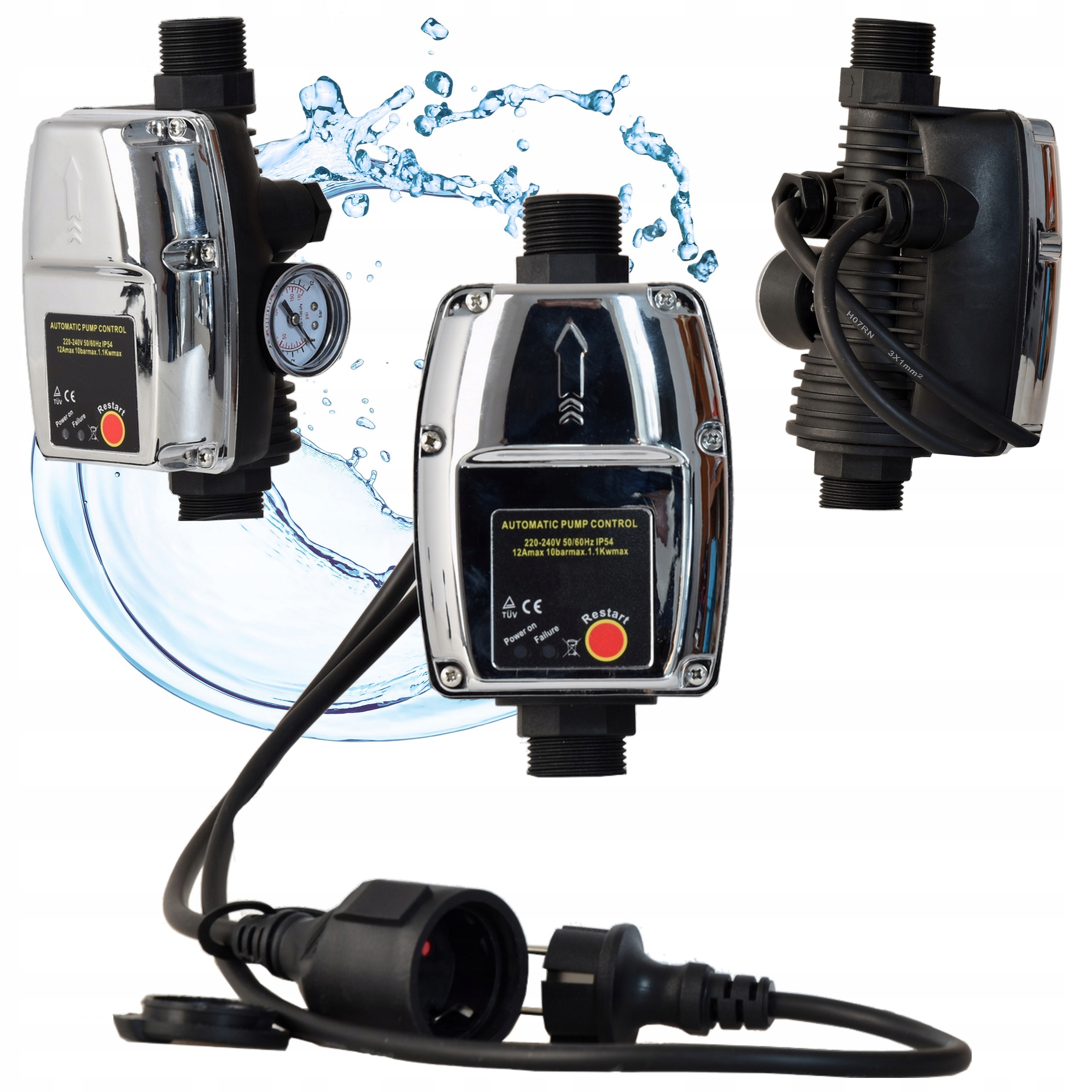 WYŁĄCZNIK HYDROFOROWY do Pompy Hydroforu CSK 5 Automat SUCHOBIEG GZ1"