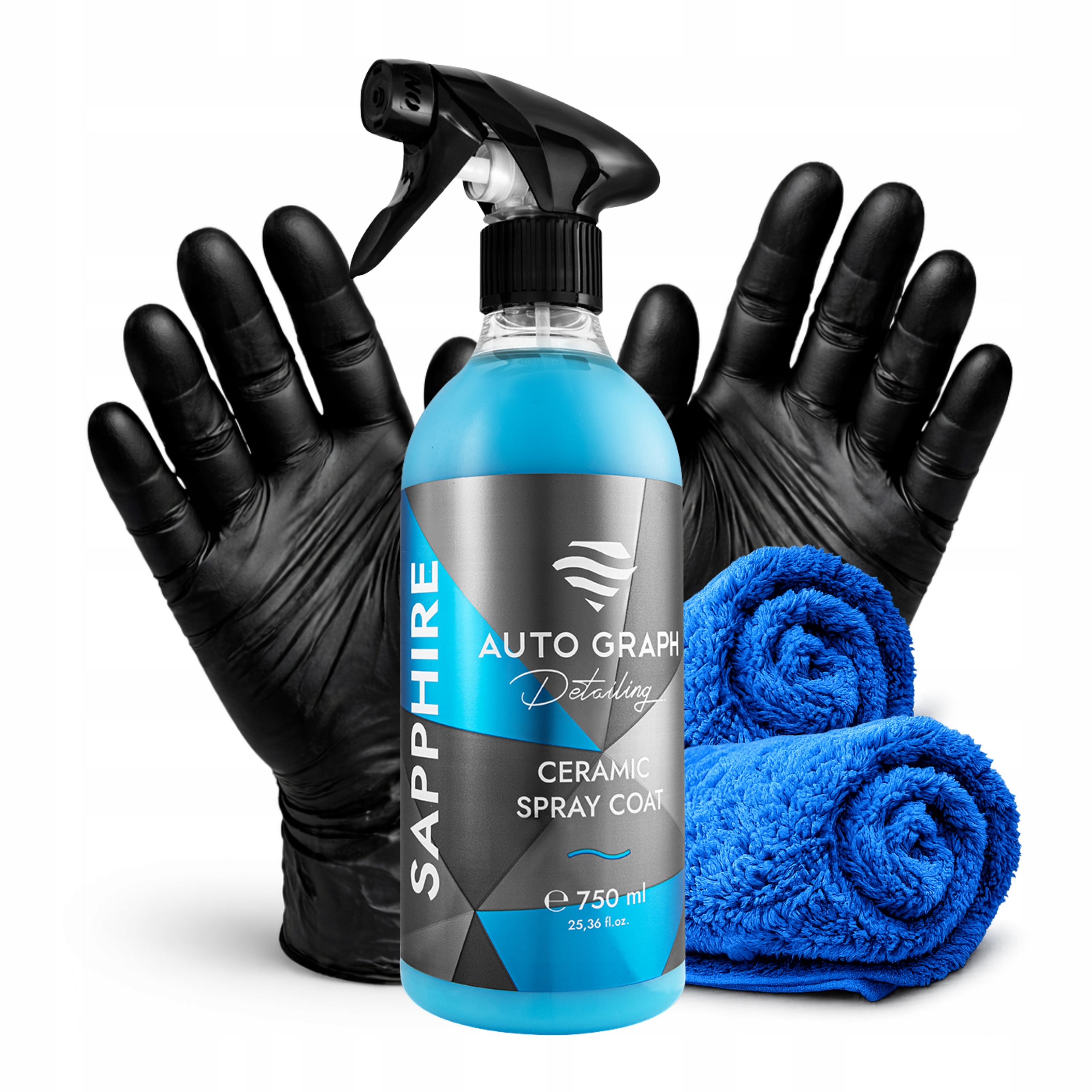 Quick detailer Auto Graph Sapphire 750 ml hydrofobowy efekt połysku