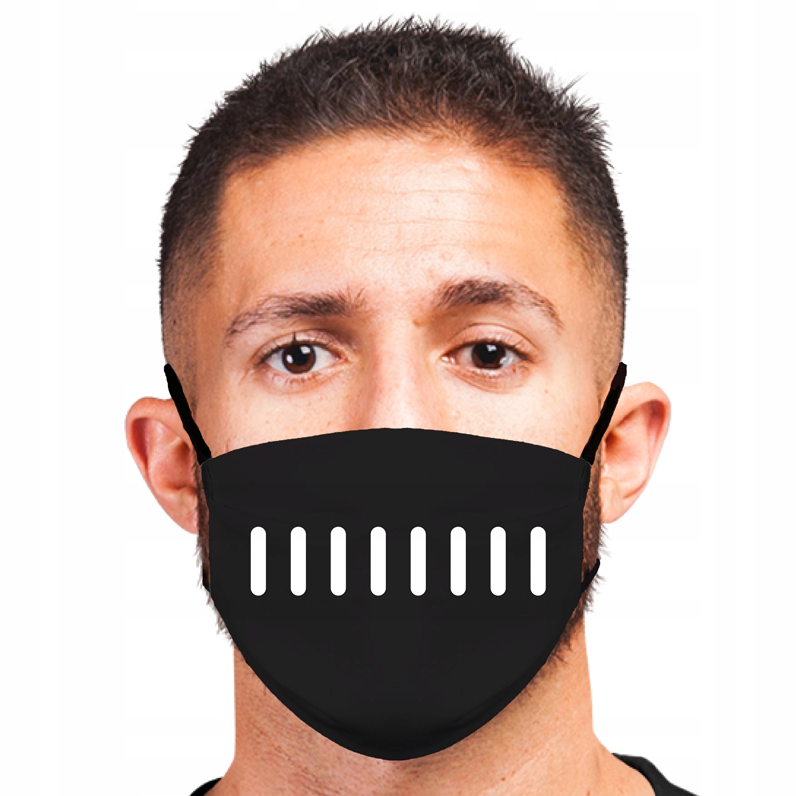 

Maseczka Bawełniana Z Nadrukiem Paski Zabawna Hit