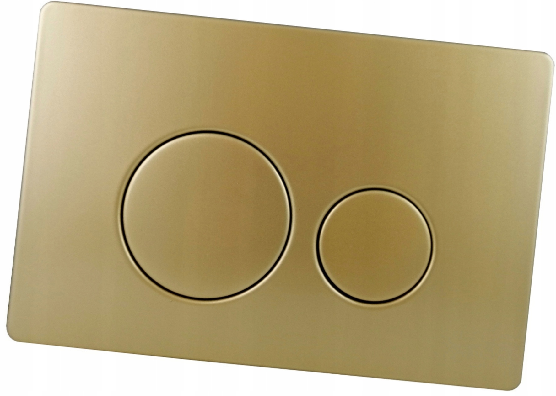 Splachovacie tlačidlo D zlatej ocele pre Wc Alcaplast Delfin Alcadrain Onnline