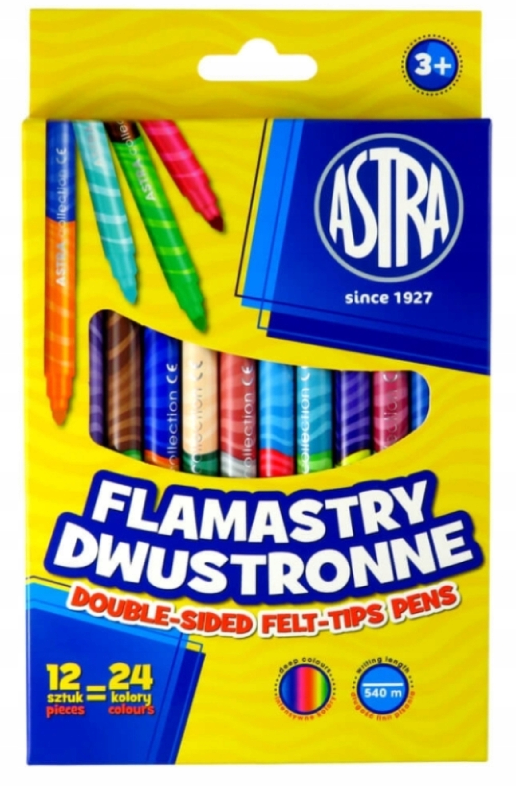 

Flamastry 12 szt. 24 mazaki Astra 314118001