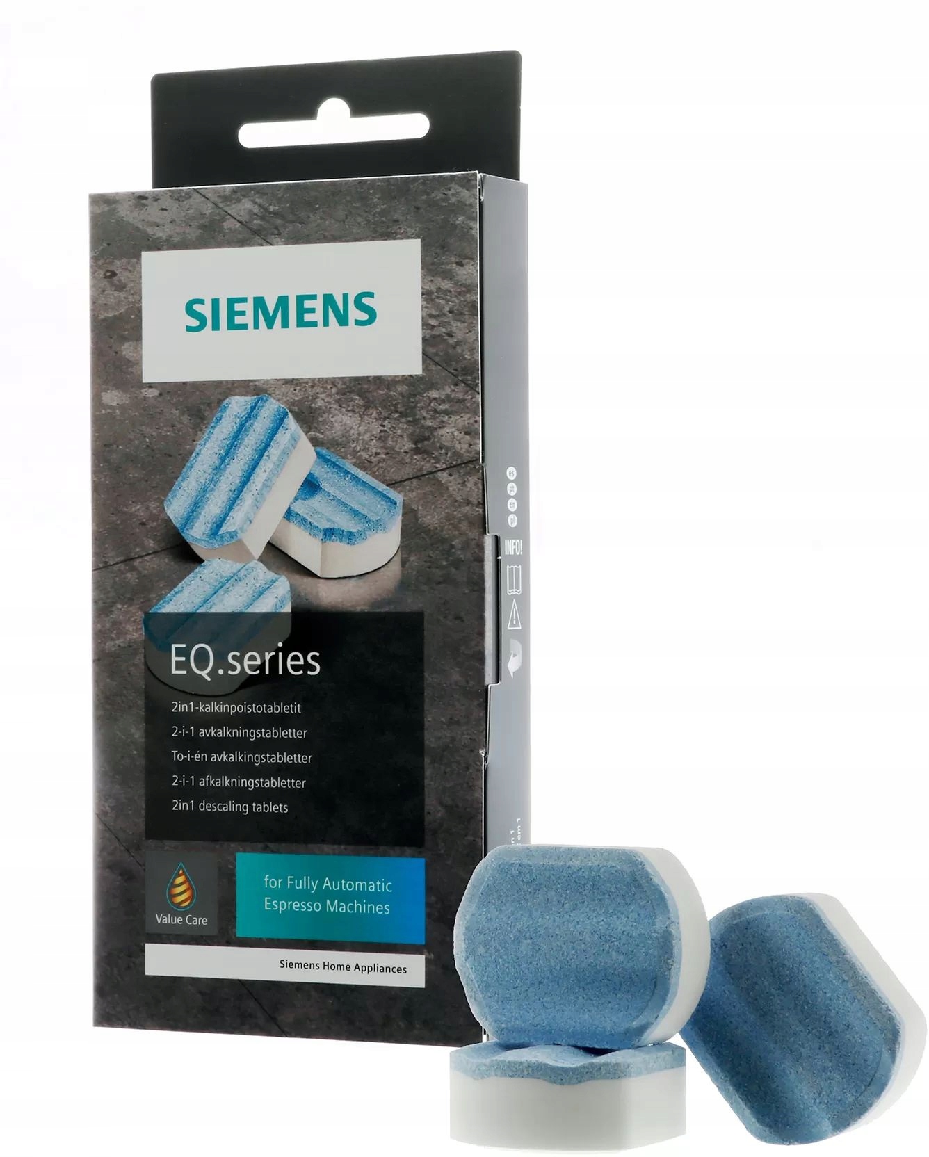 

Tabletki odkamieniające do ekspresu Siemens