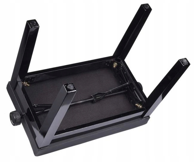 ŁAWA DO PIANINA FORTEPIANU CZARNA SOLIDNA STABILNA REGULOWANA DREWNO LITE Marka V-Tone