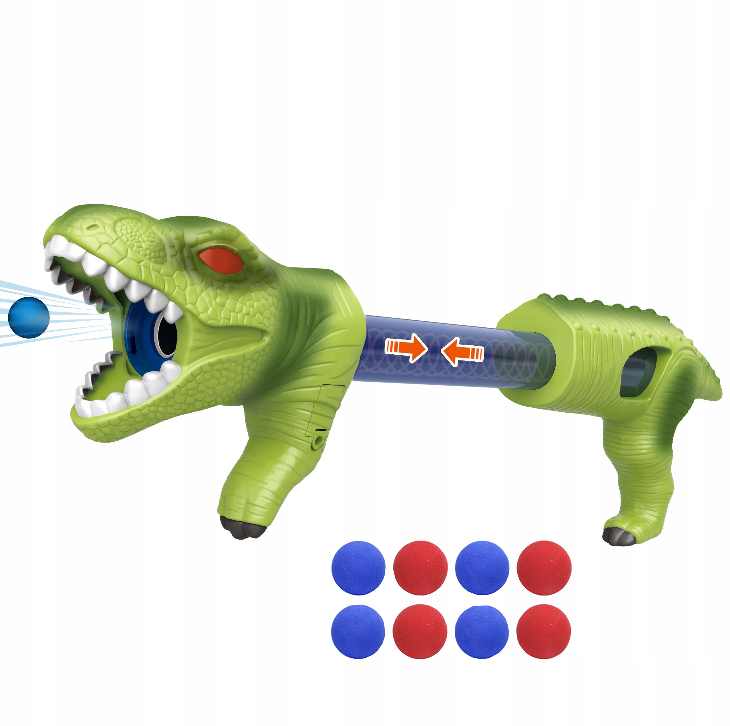 PISTOLET NA MIĘKKIE PIŁKI PIANKOWE DINOZAUR WOOPIE Kod producenta 45319