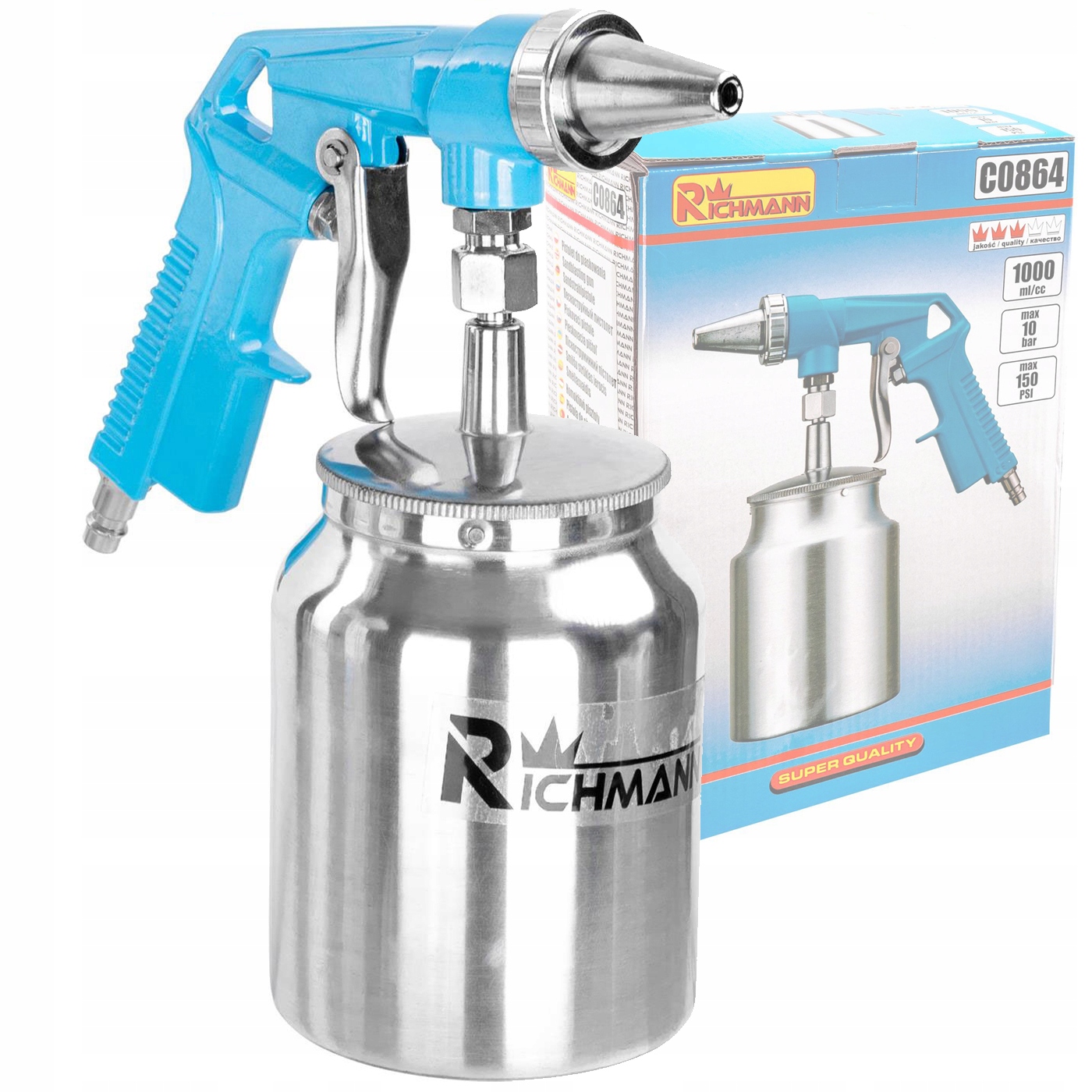 

Pistolet do piaskowania zbiornik 1L Richmann C0864