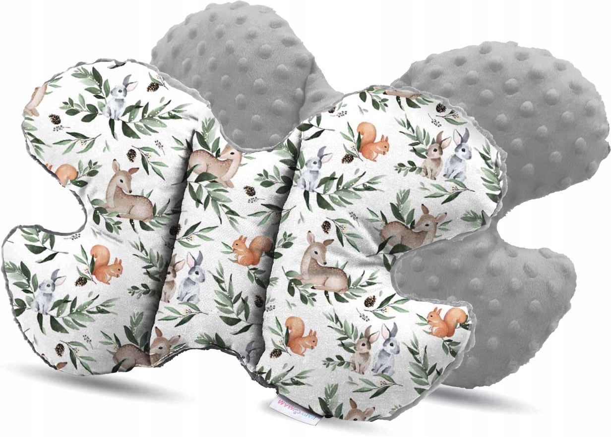 PODUSZKA MOTYLEK DO WÓZKA PODRÓŻNA ANTYWSTRZĄSOWA MINKY BABYMAM