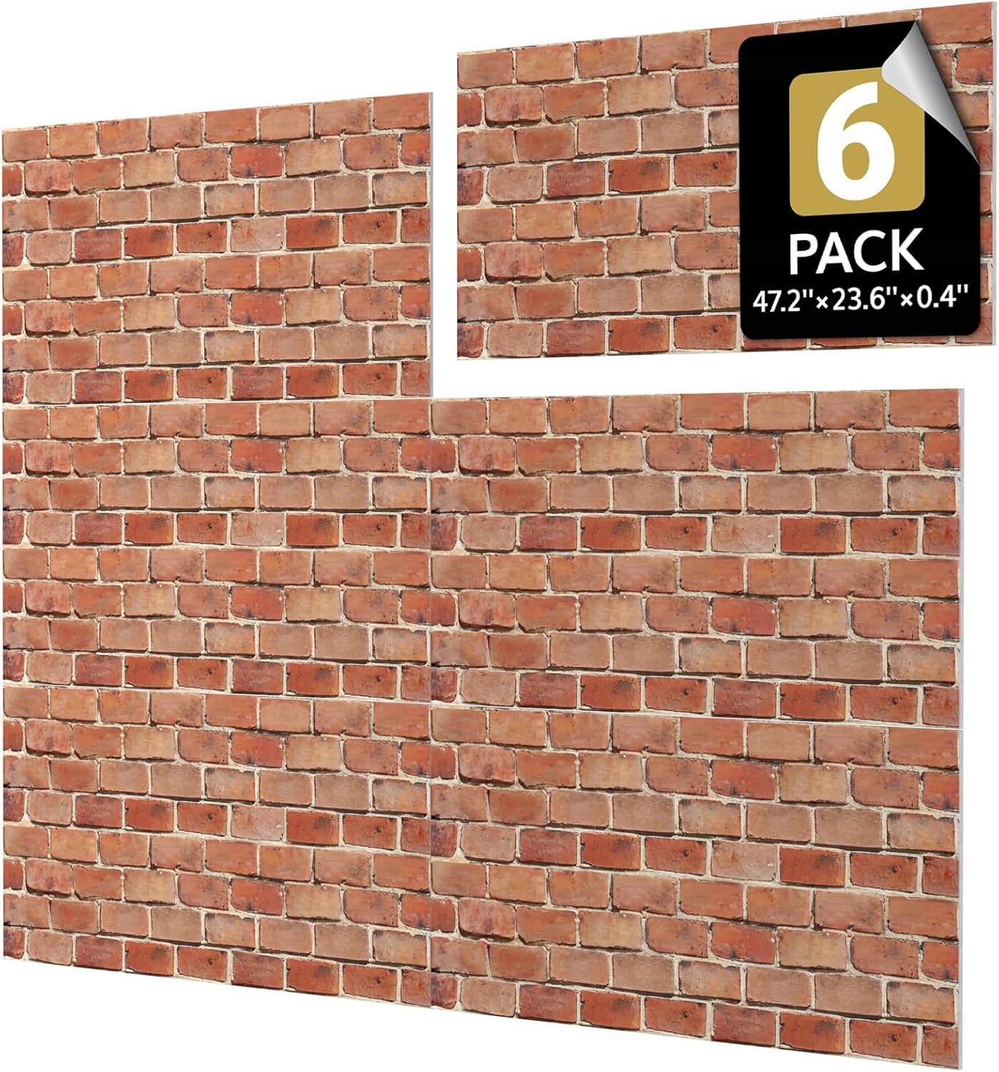 Tonor 6 Ks samolepicích akustických panelů 120x60 x 0,9, zvukotěsné