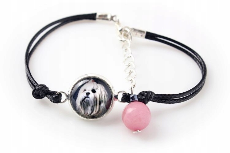 

Lhasa Apso Bransoletka z Twoim zdjęciem Handmade