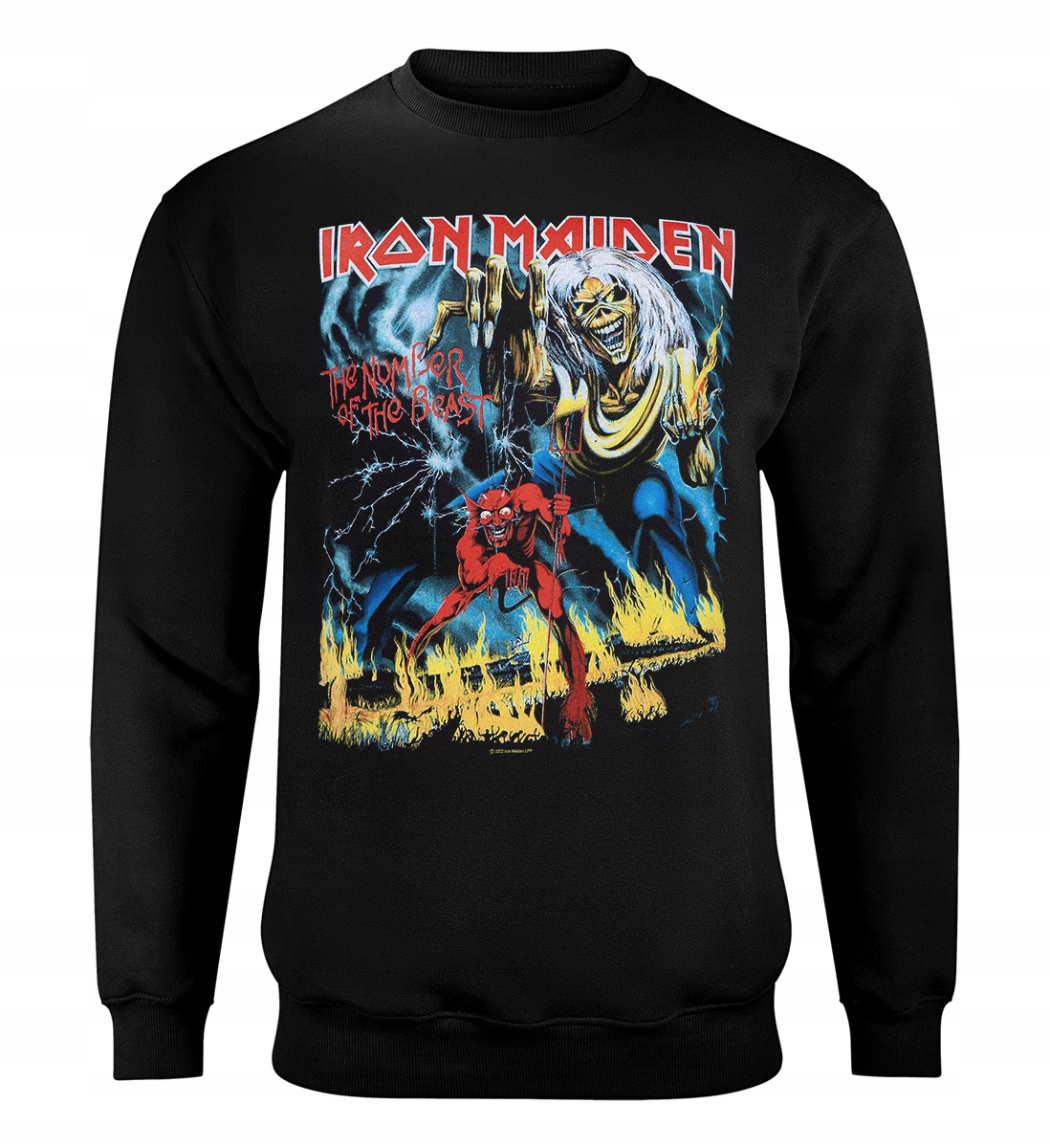 bluza Iron Maiden Number..., bez kaptura [s]