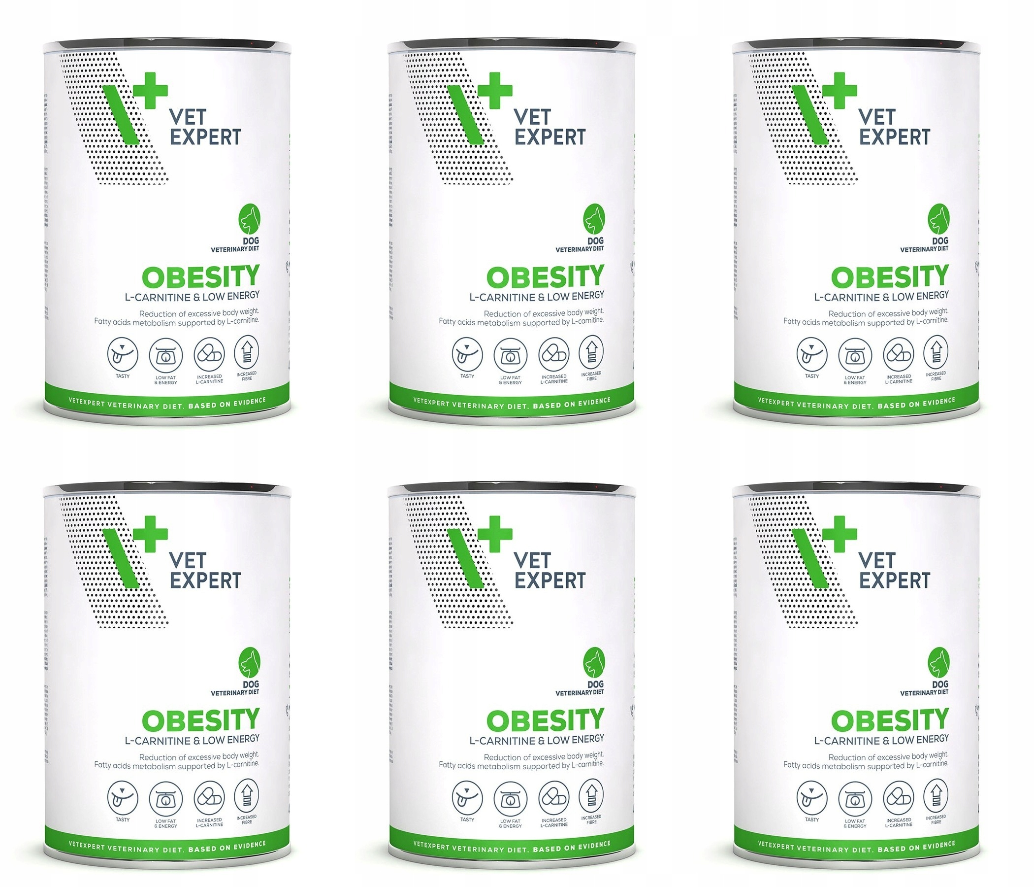 4T VetExpert Dog Obesity puszka 6 x 400 g