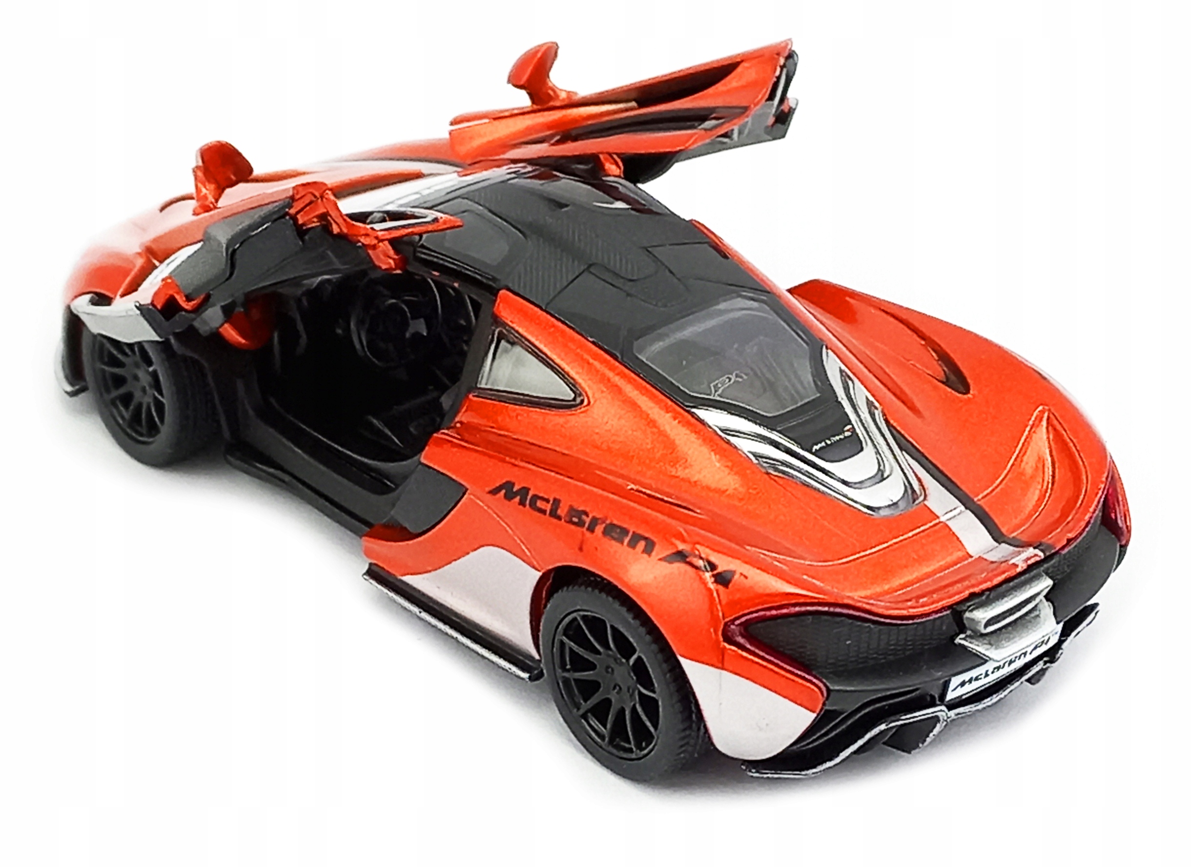 AUTO METALOWE MCLAREN P1 METALOWY SAMOCHÓD METAL MODEL AUTKO KINSMART 1 36 Marka Kinsmart