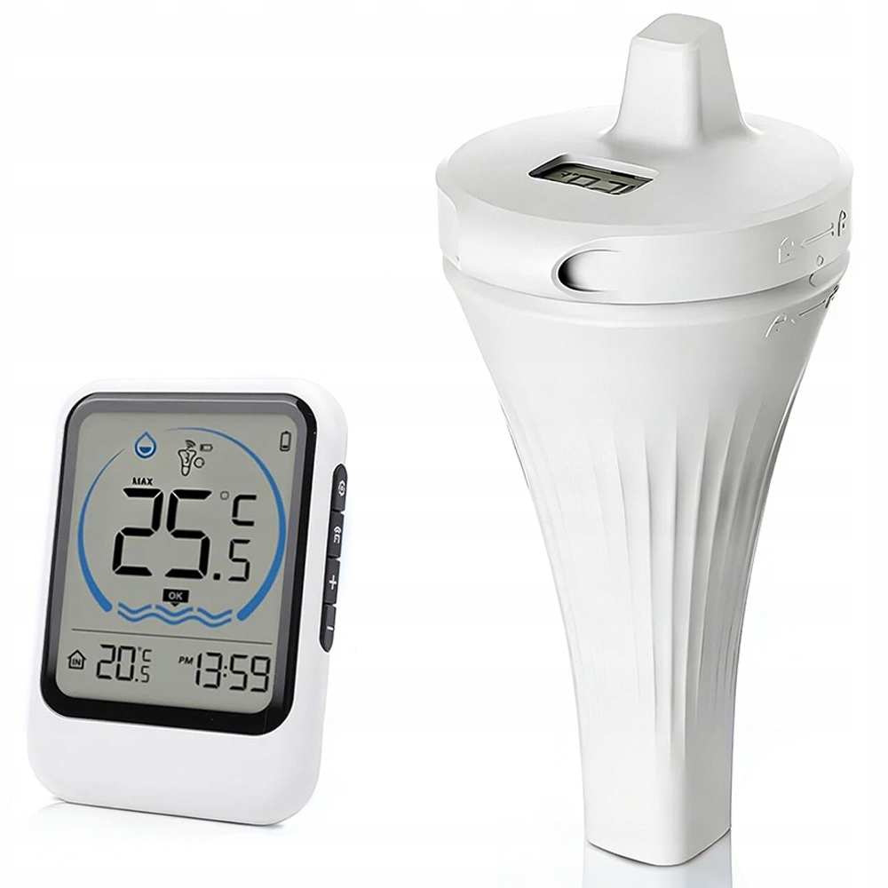 Bazénový teploměr – Bezdrátový, plovoucí snímač teploty