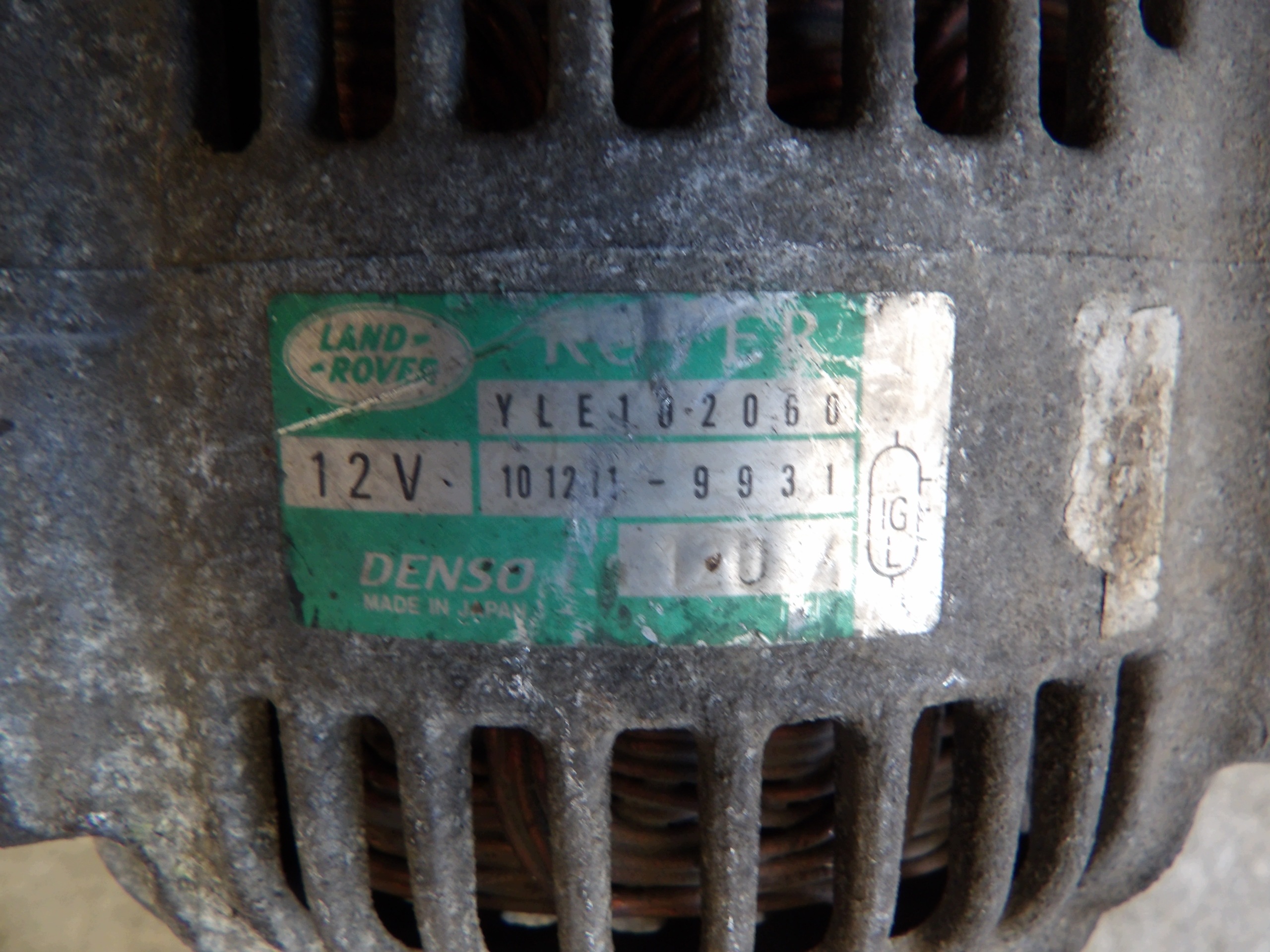 LAND ROVER FREELANDER e LIFT alternatore DENSO YLE10-2060