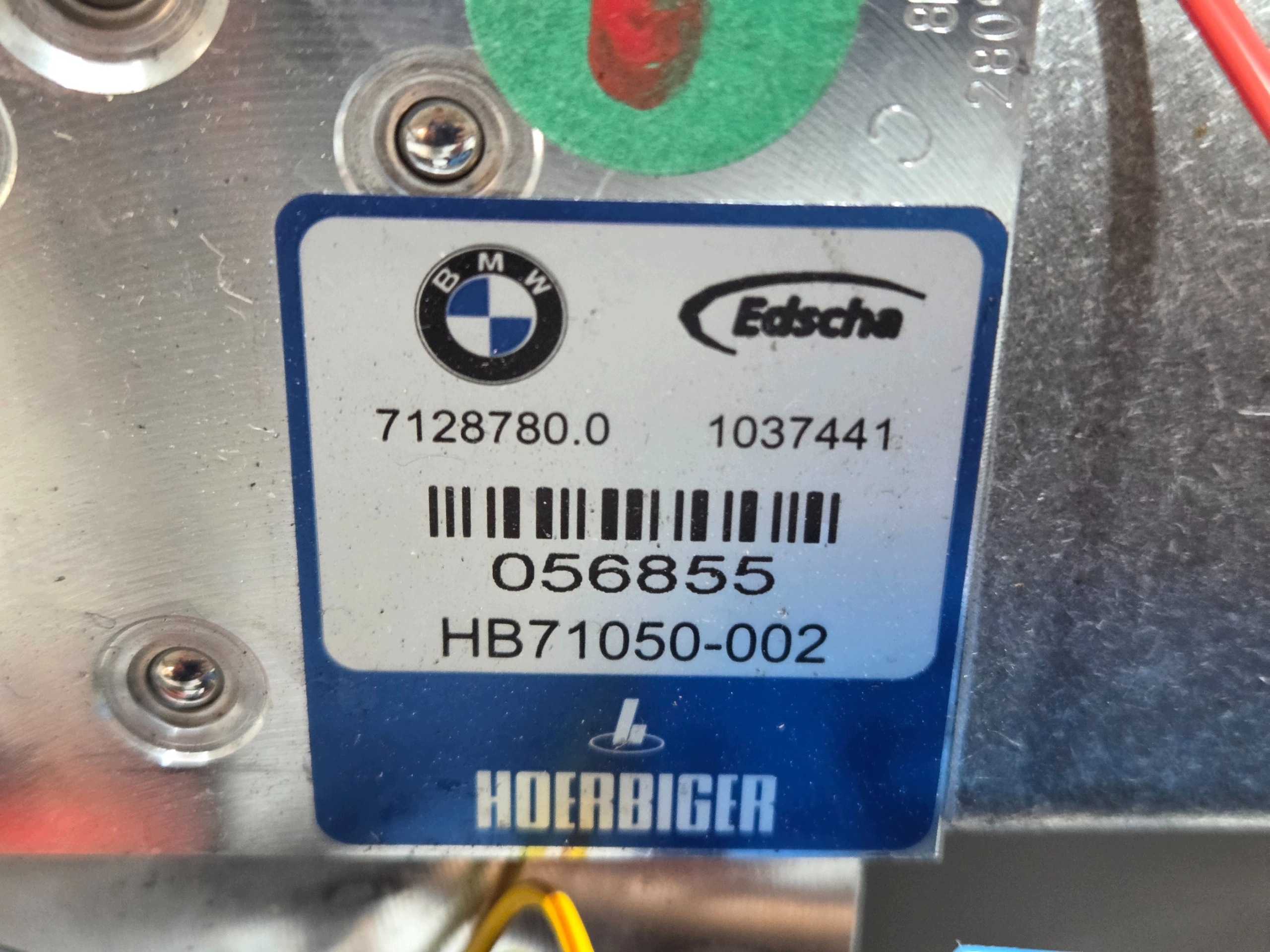 pompe ammortiseur toit BMW E93 OE 7128780