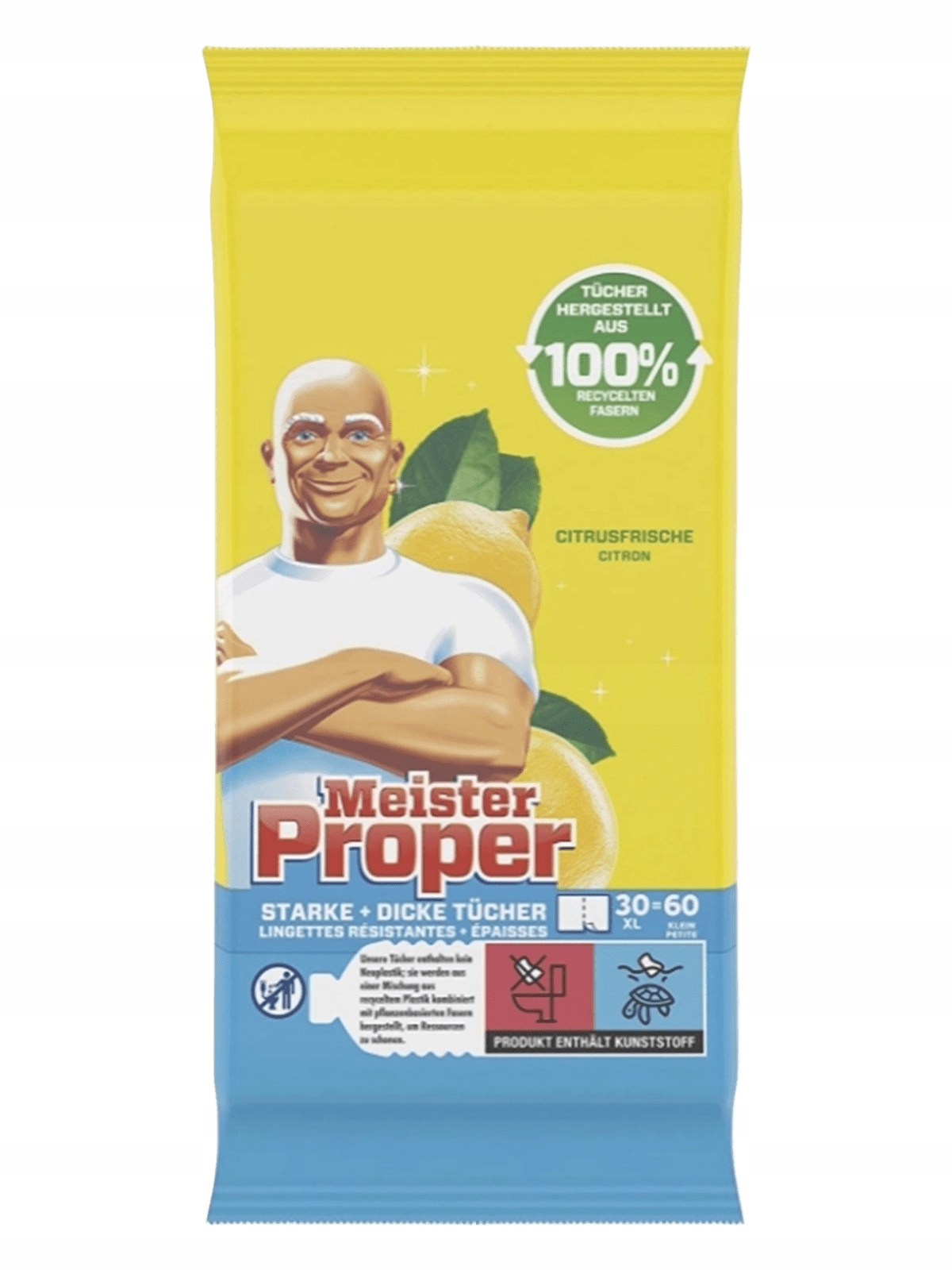 

Mr. Proper ściereczki nawilżane, uniwersalne 30szt