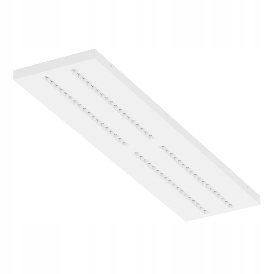 Led svietidlo Parabolic Slim Nt Led 2x1200x300 37W 4600lm 840 mPARW Biela St