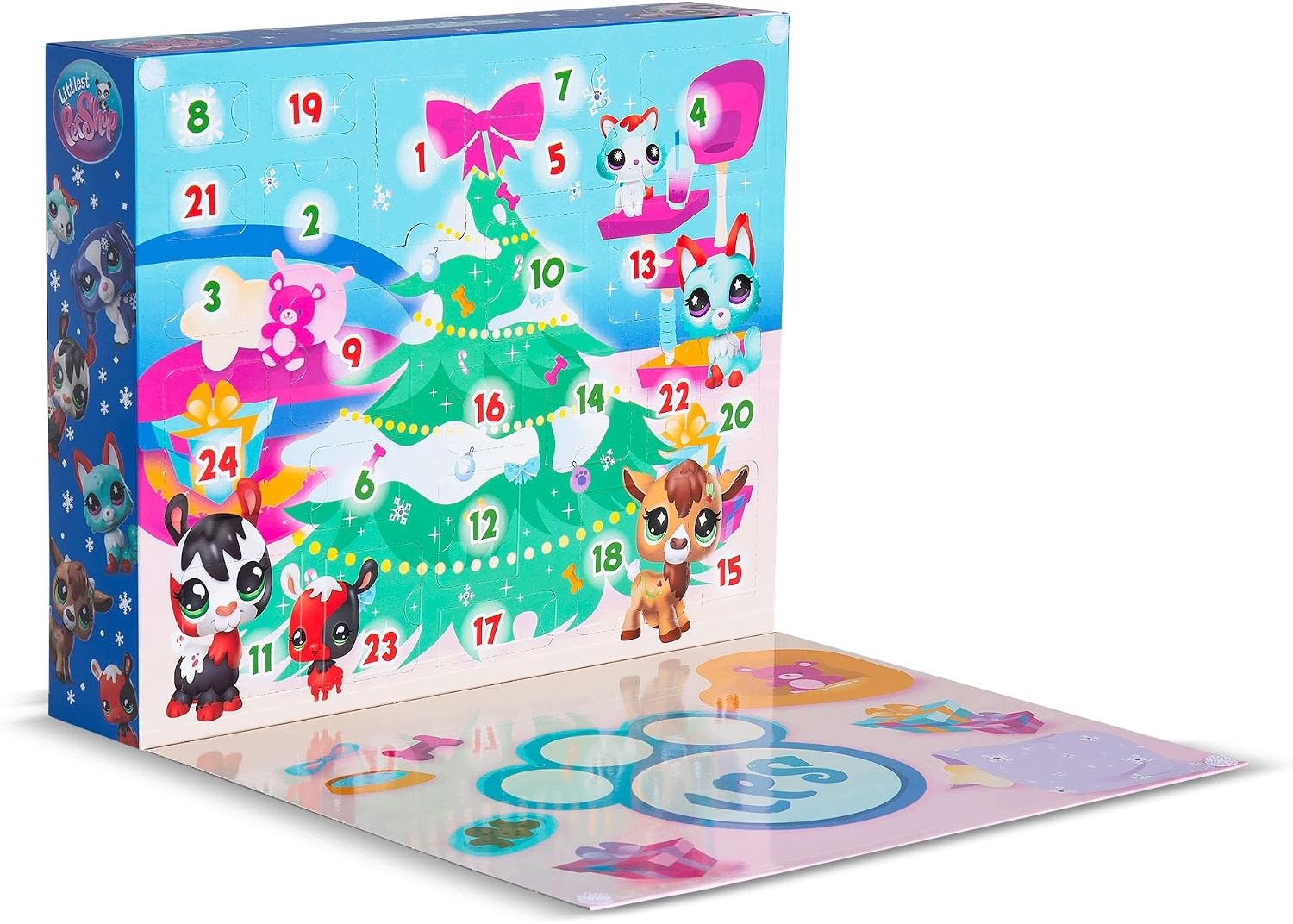 Адвент-календарь Littlest Pet Shop Deluxe Holiday 1149, фигурки зверюшек, от 4 лет