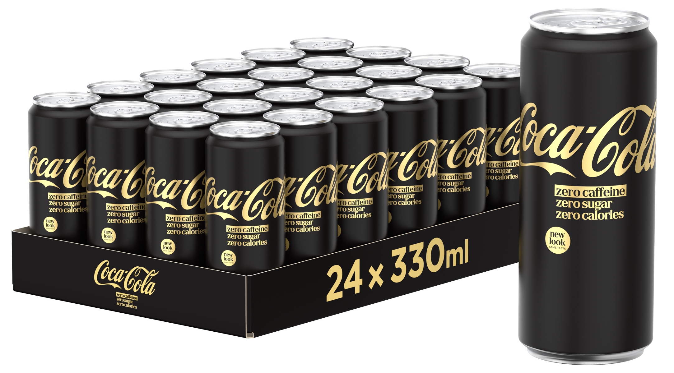 Coca Cola Zero Cukru Zero kofeiny 330ml 24 sztuki Drs