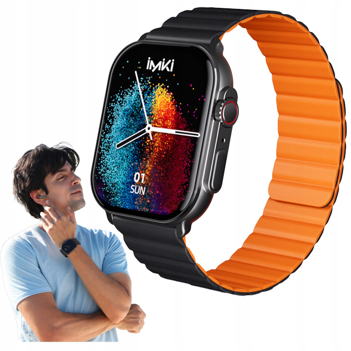 Chytré Hodinky Imiki SF1 2,01" Chytré Sportovní Hodinky na běhání s Voláním