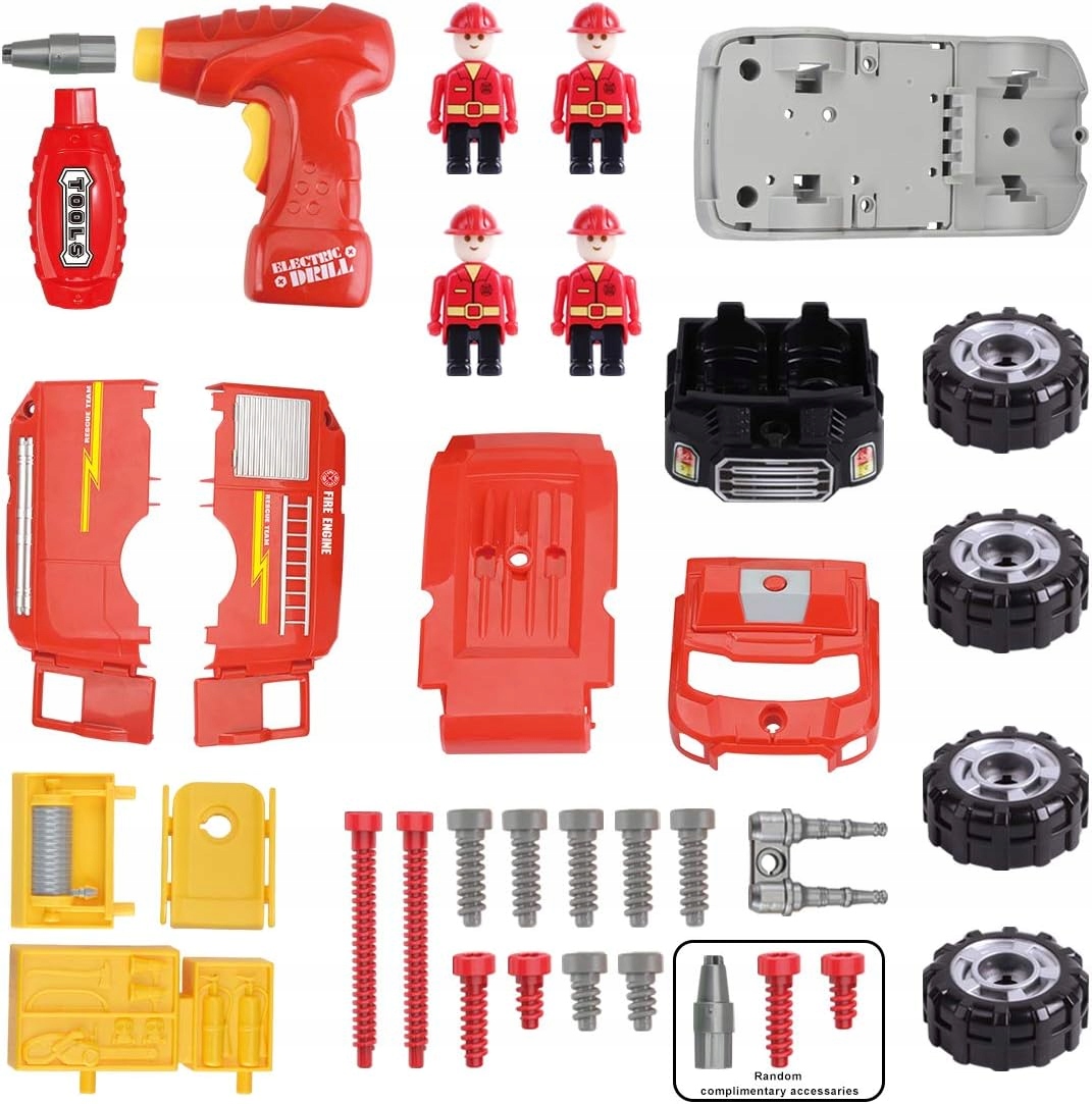 STRAŻ POŻARNA WÓZ STRAŻACKI DO SKRĘCANIA WKRĘTARKA Kod producenta DHHM183255
