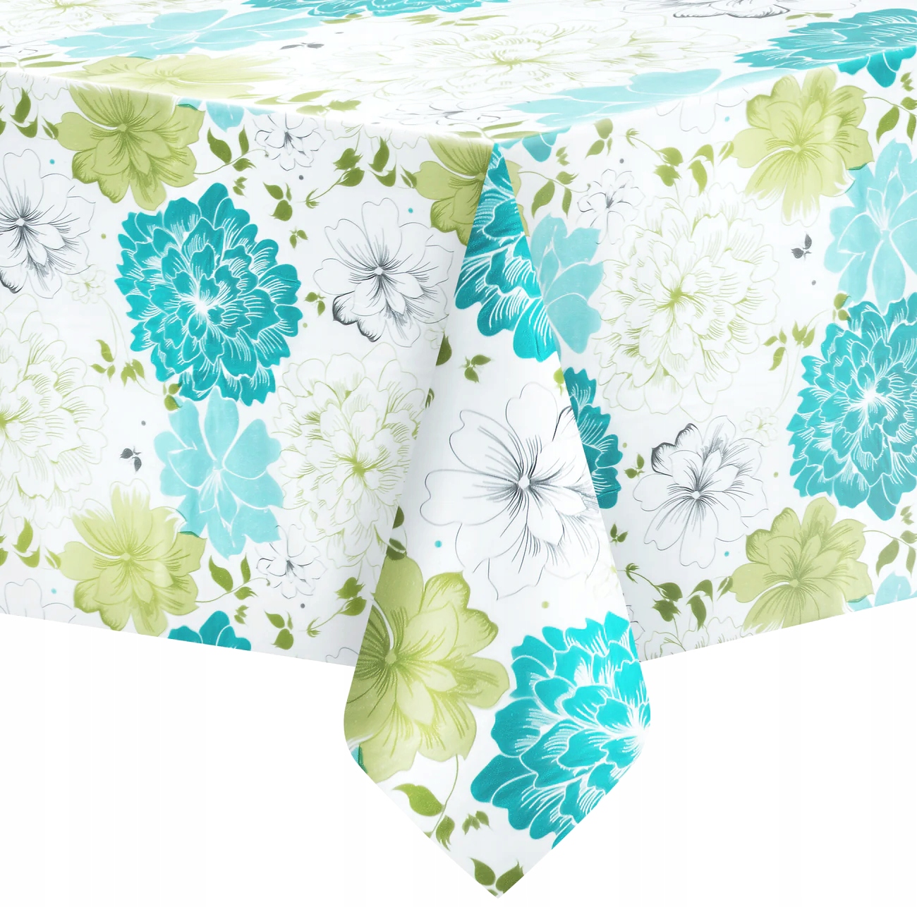 OBRUS FOLIOWY KWIATY-1,37x2,74-0987