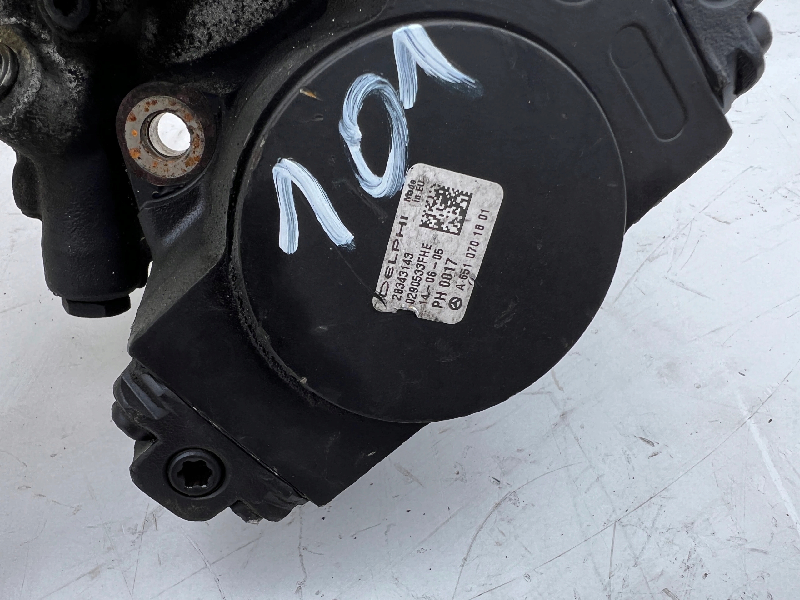 MERCEDES 2.2 CDI Einspritzpumpe A6510701801 28343143 Original