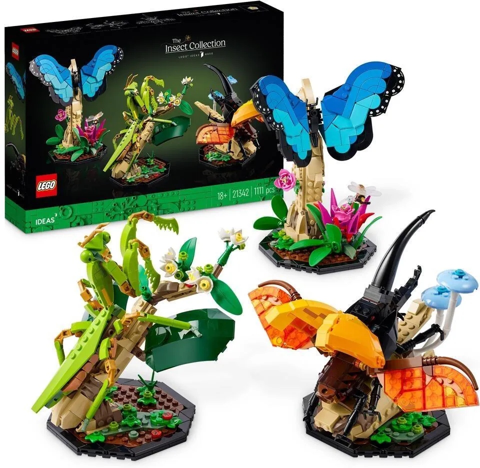 stavebnice Lego Ideas 21342 Kolekce hmyzu