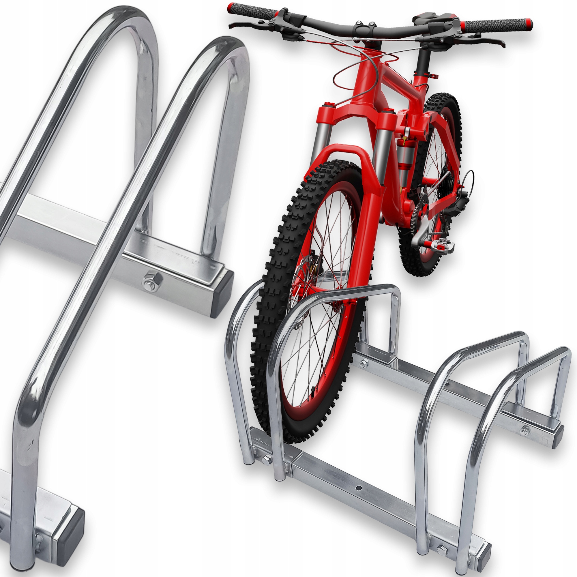 Stojan Na 2 Kola, Parkovací Kolo, Držák Na 2 Stanoviště, Nerezová Ocel