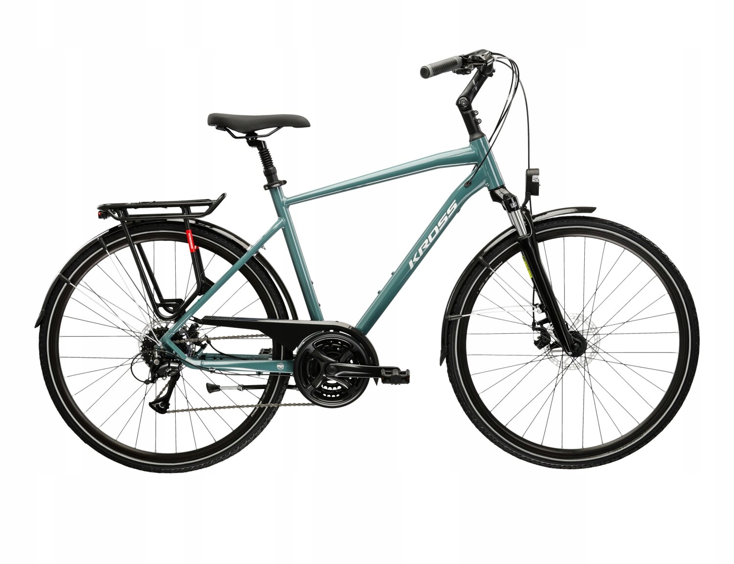 Kross Trans 3.0 rama 19 cali koło 28 " zielony