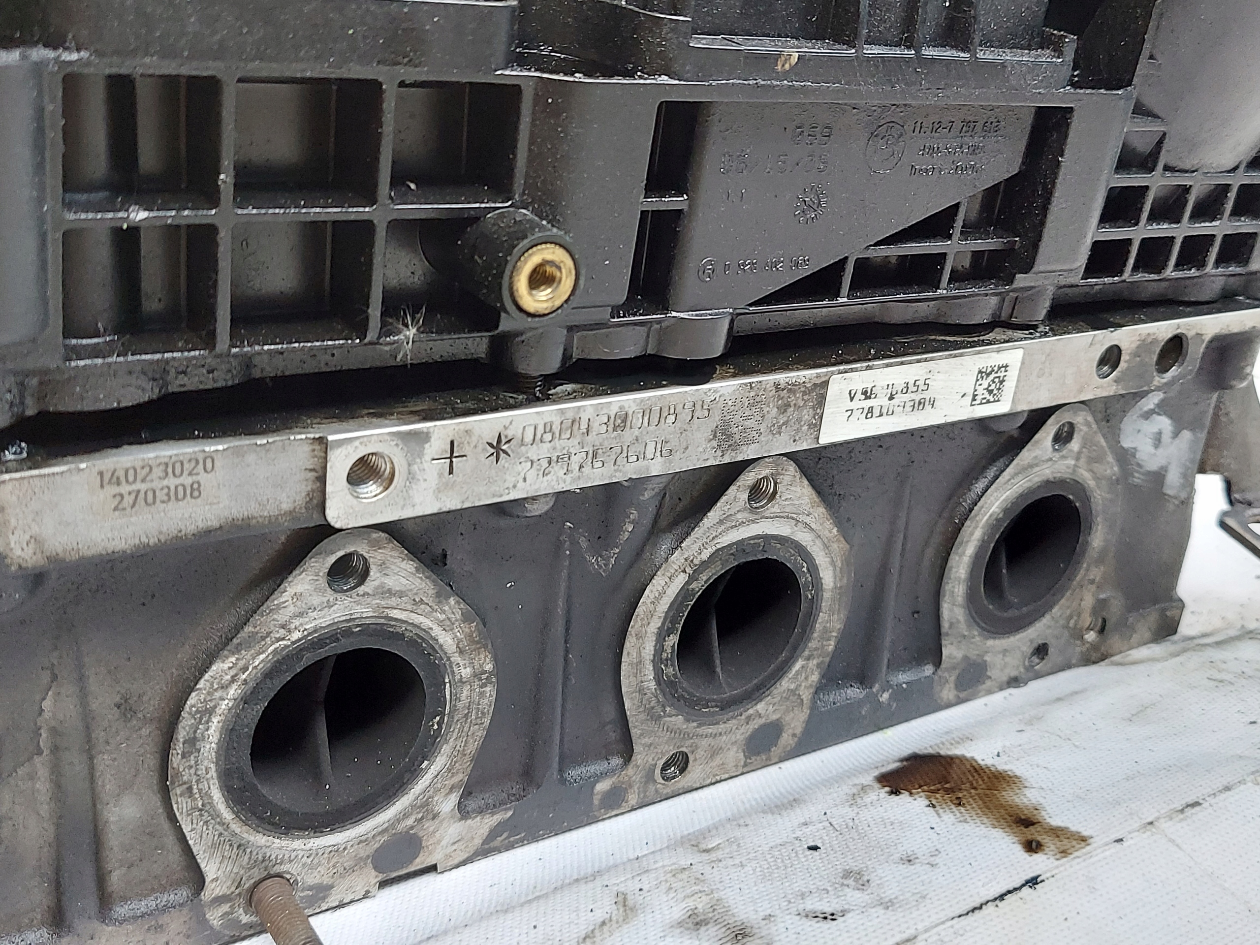 TESTATA BMW E87 N47 2.0 TD 779767606