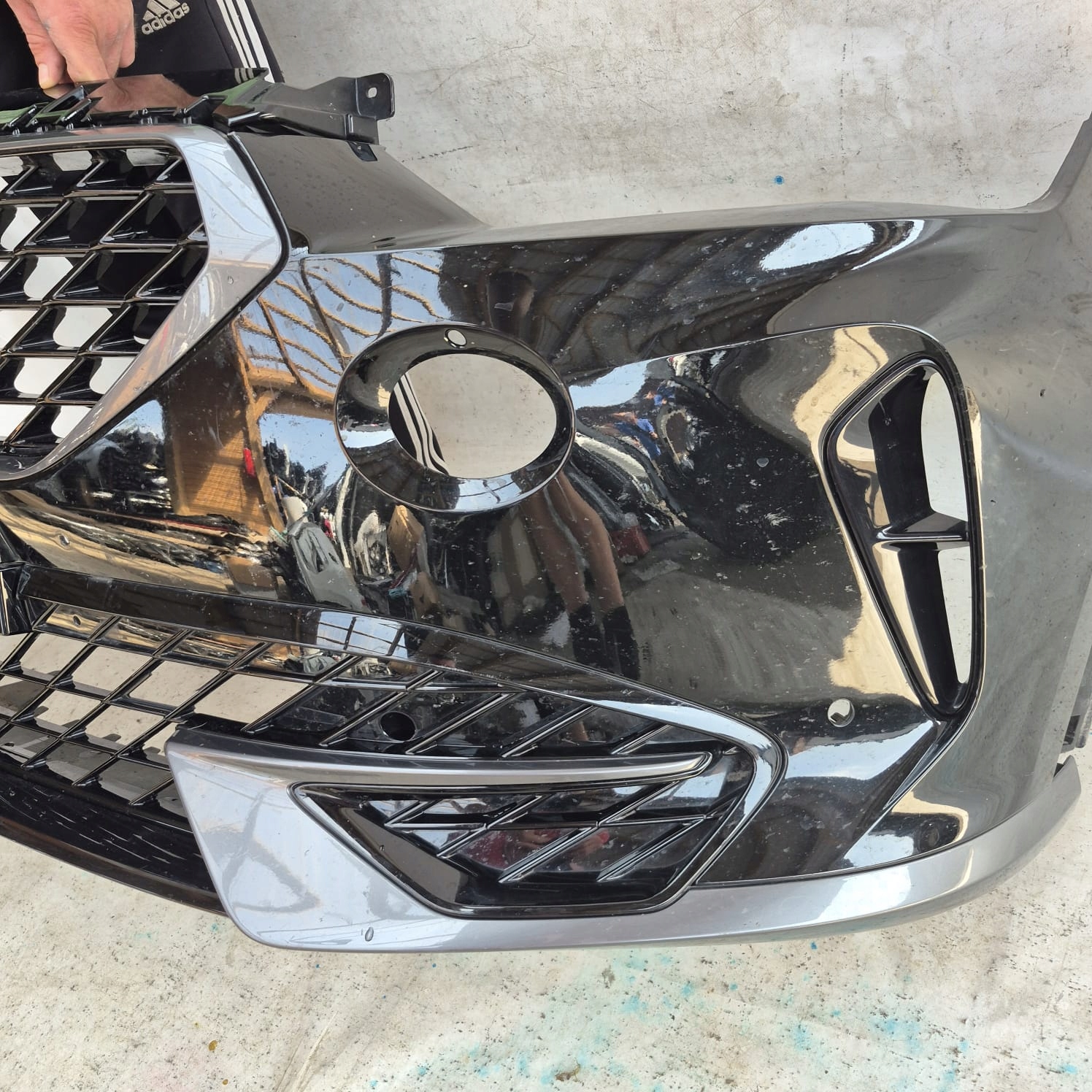 CUPRA FORMENTOR 5FF 20- bumper front front grill grid 5FF807221A