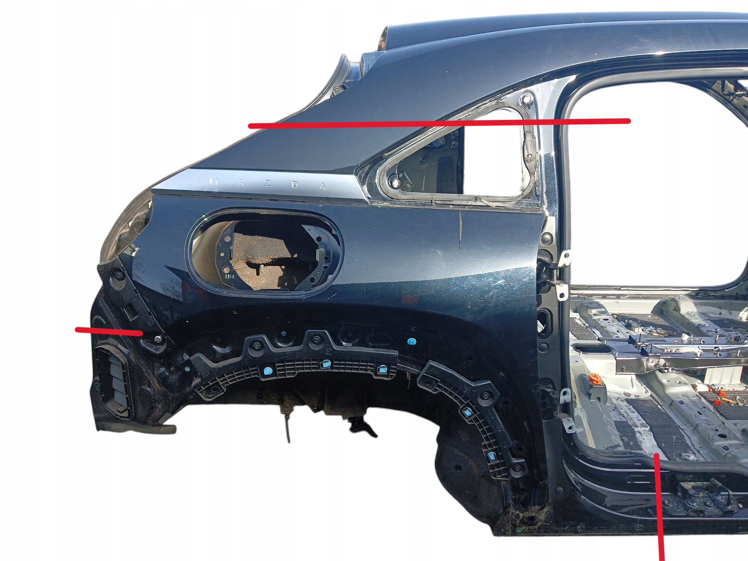 parafango Destra posteriore posteriore MAZDA MX-30 LAK: 41W (2020-)