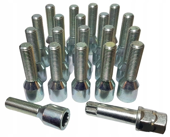 Болти torx 12x1. 5x40 не шестигранний конус оцинкований 20 EU