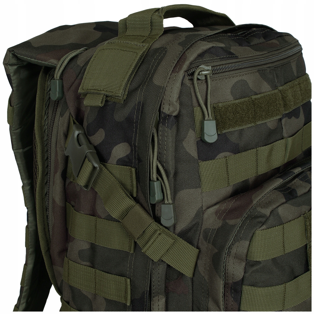 GFC Plecak Taktyczny Wojskowy EDC 25 MOLLE wz.93 Wysokość 43 cm