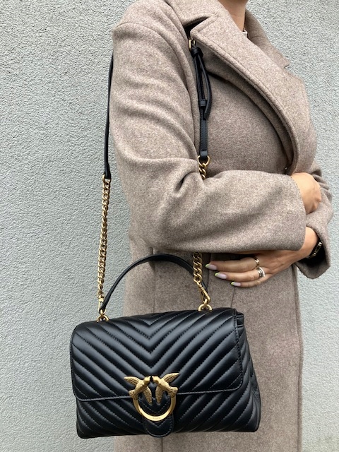 Pinko dámská kožená kabelka kabelka přes rameno Love Lady Puff Classic velká icon