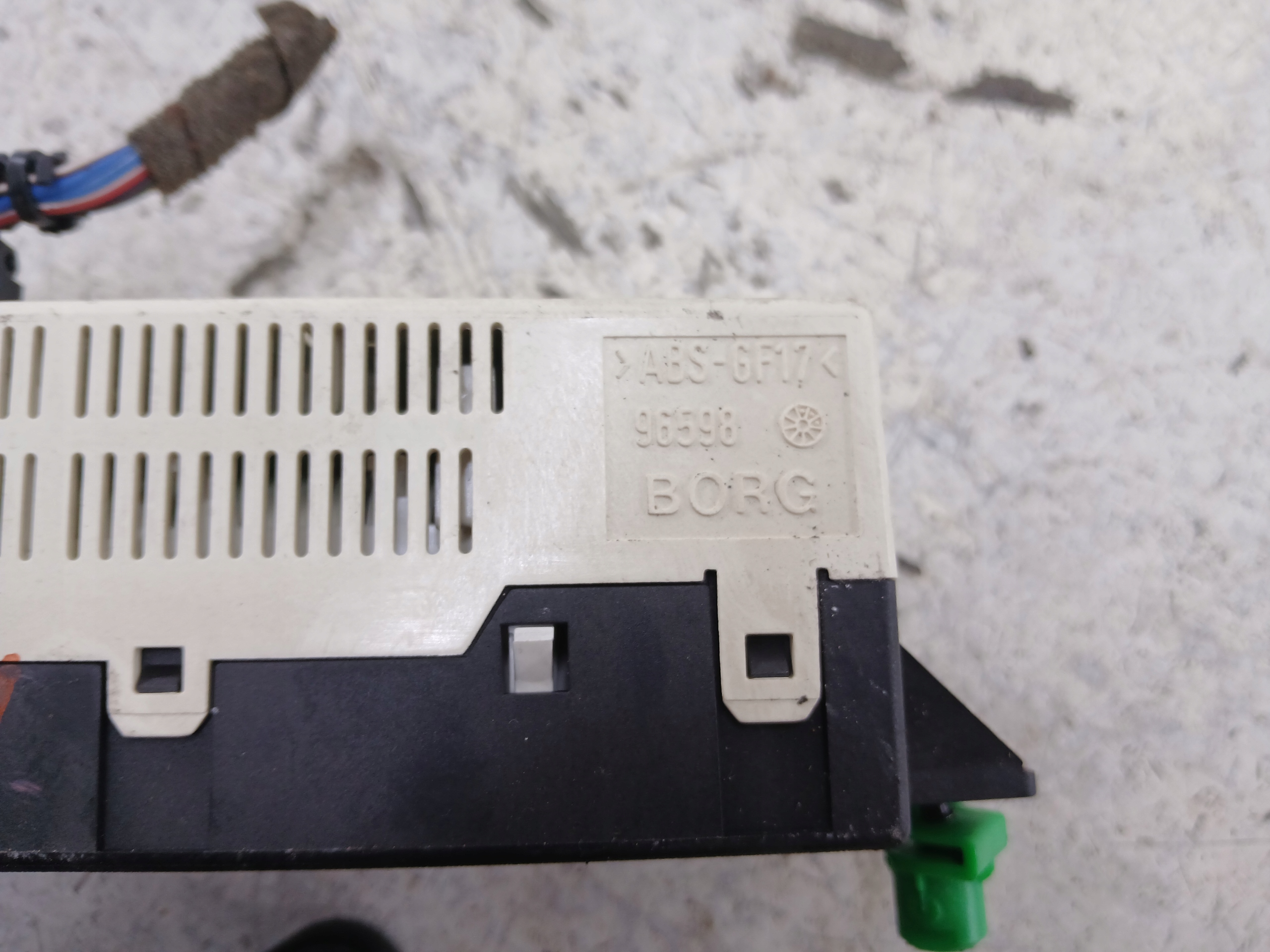 OPEL ASTRA II G clock display 002419386