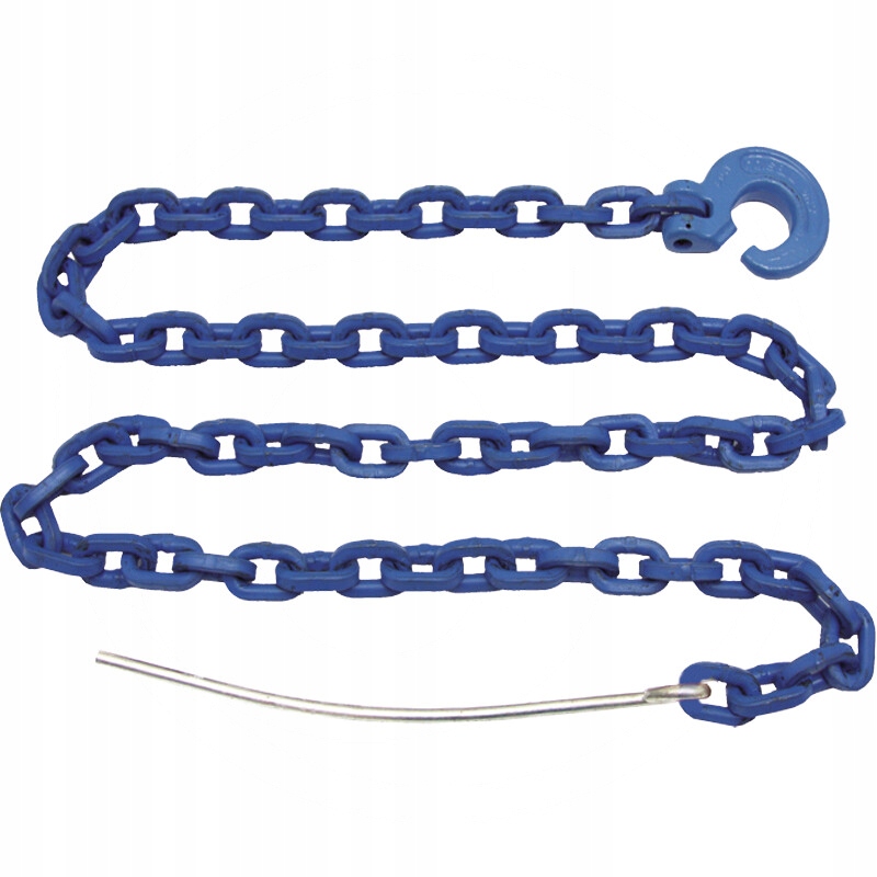 Reťaz typu choker s háčikom a priechodnou ihlou