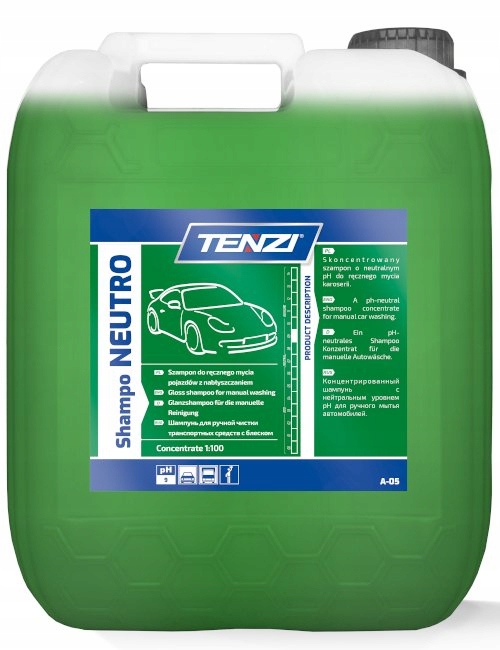 

Tenzi Shampo Neutro 20L. A-05/020 Szampon Do Ręczn