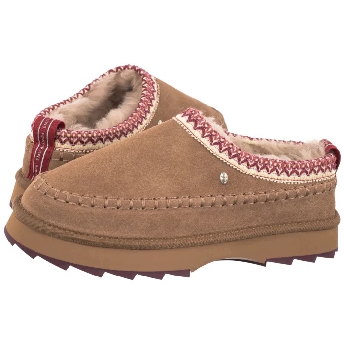 Boty Papuče Emu Australia Sharky Adventure Scuff Camel W13239 Béžová
